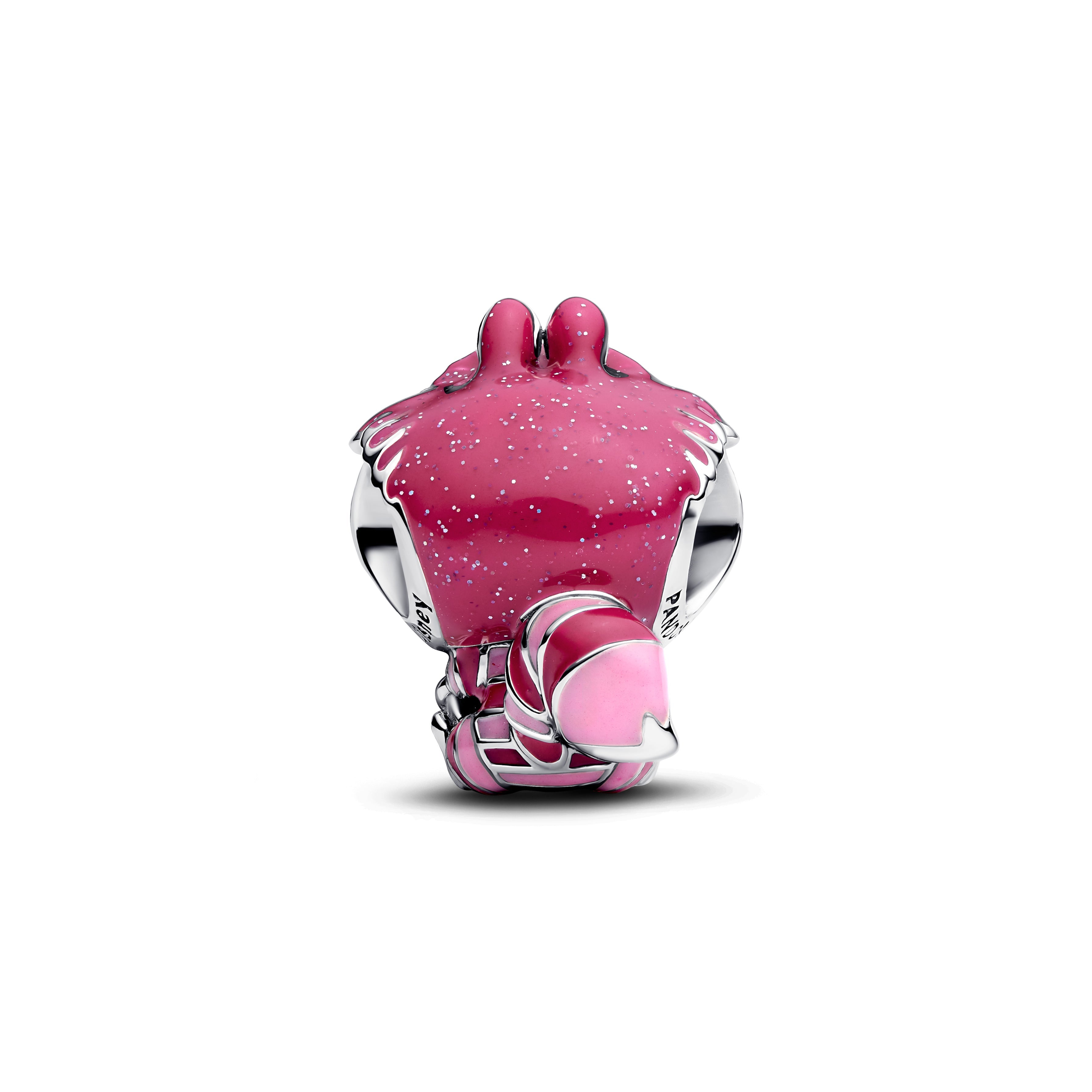 PANDORA Disney Alice In Wonderland Cheshire Cat Charm Enamel Glow In The Dark Disney X PANDORA Charms Bracelet Charm Jewelry Gift