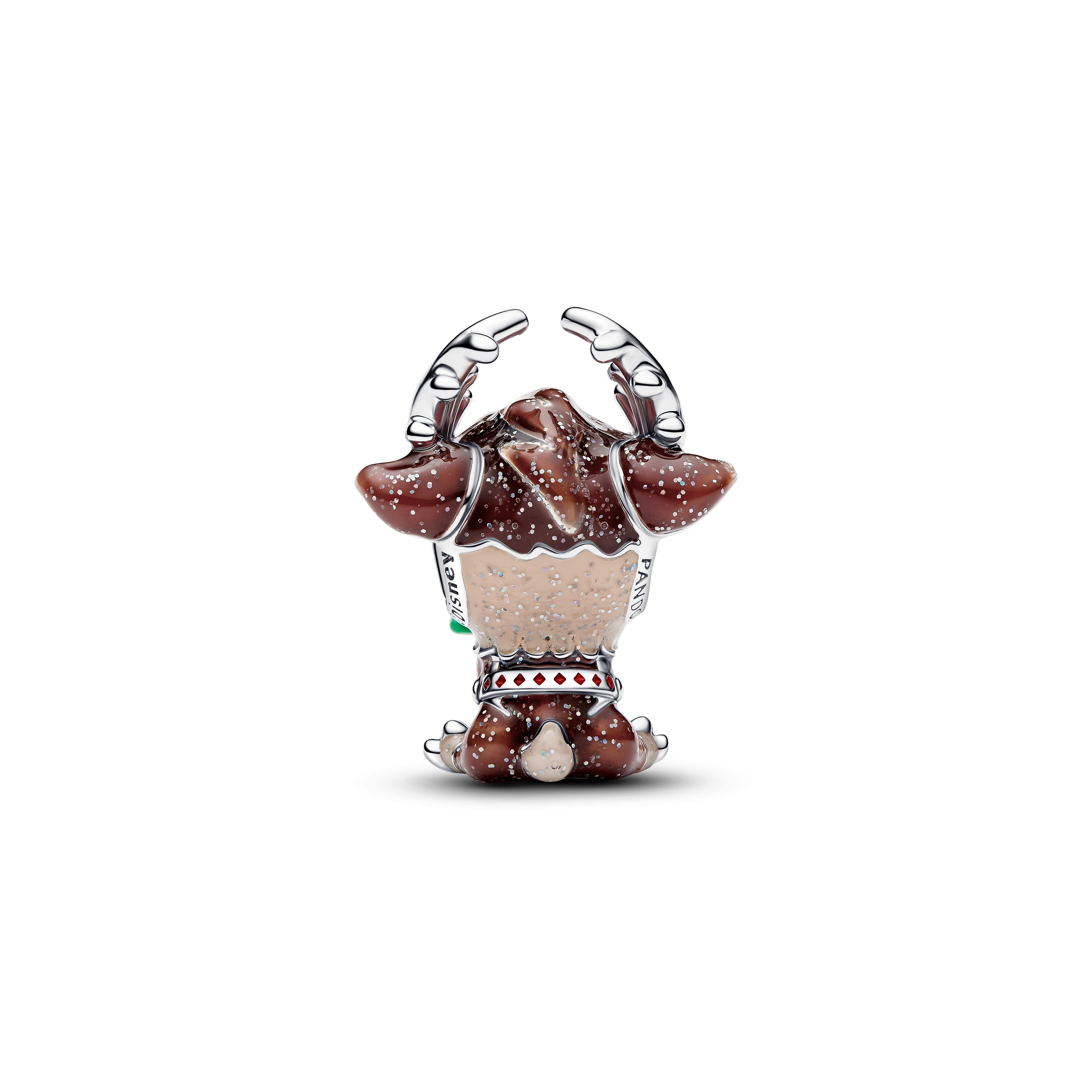 PANDORA Disney Frozen Sven Charm Enamel Black Disney X PANDORA Charms Bracelet Charm Jewelry Gift