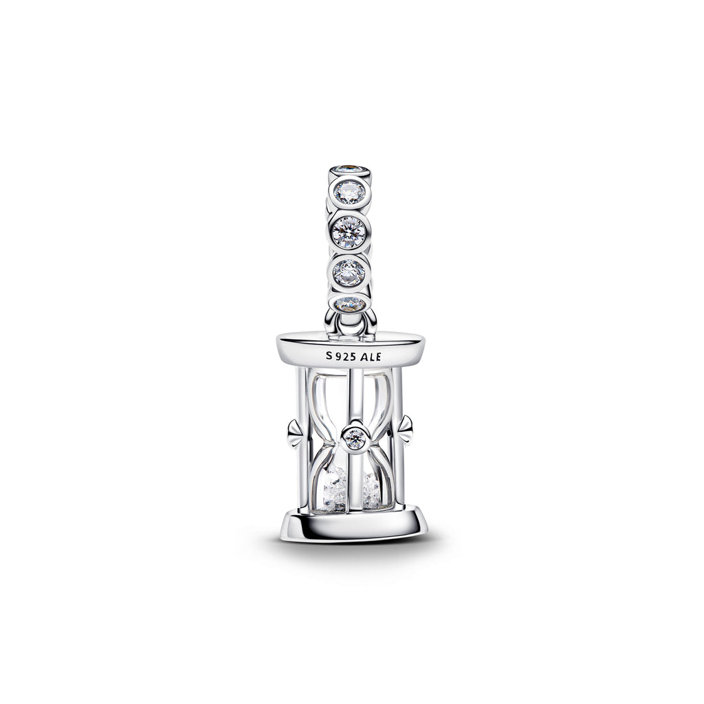 PANDORA Hourglass Dangle Charm Cubic Zirconia Charms Bracelet Charm Jewelry Gift