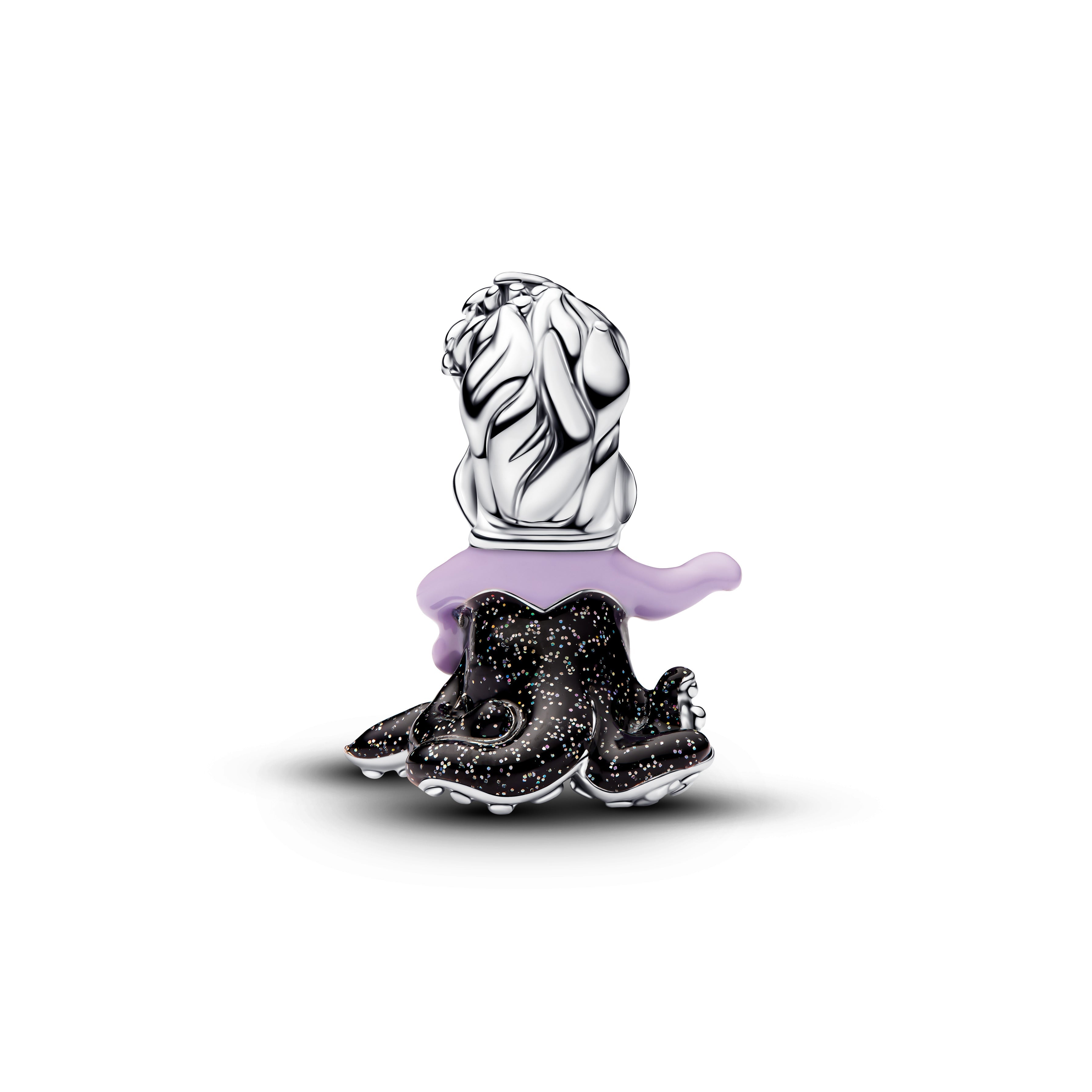 PANDORA Disney Villains Ursula Charm Enamel Black Charms Bracelet Charm Jewelry Gift