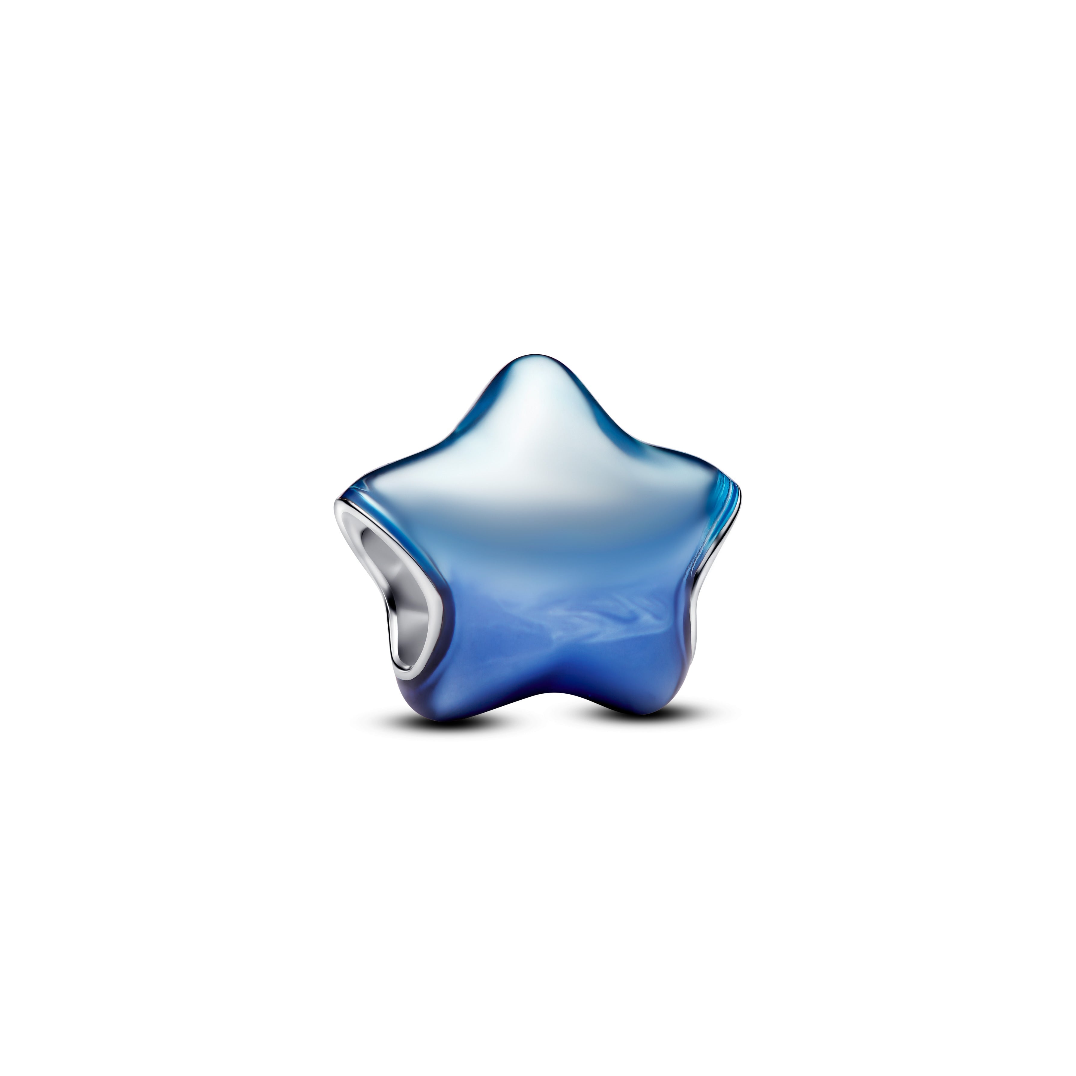 PANDORA Blue Star Charm Enamel Nature And Celestial Charms Bracelet Charm Jewelry Gift