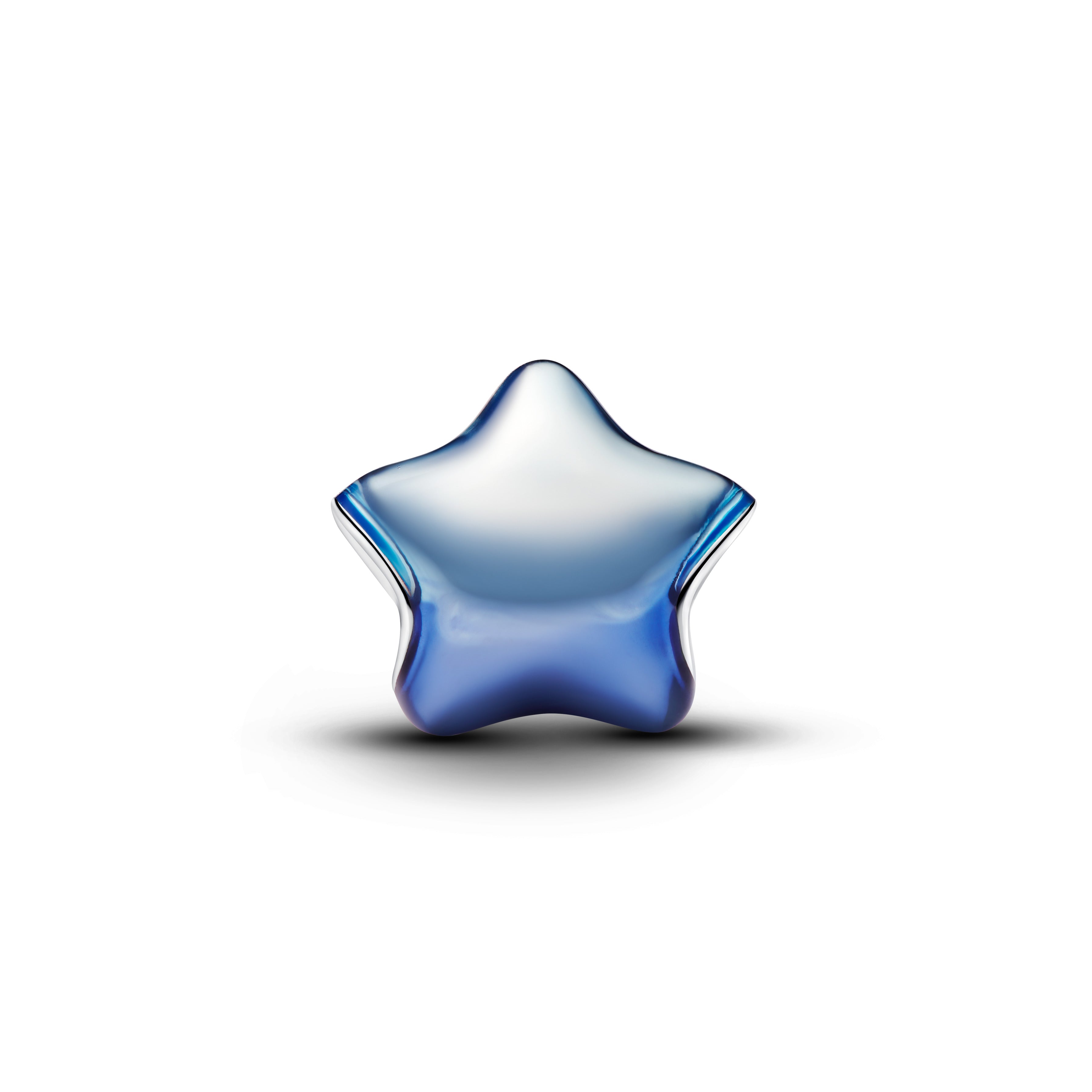 PANDORA Blue Star Charm Enamel Nature And Celestial Charms Bracelet Charm Jewelry Gift