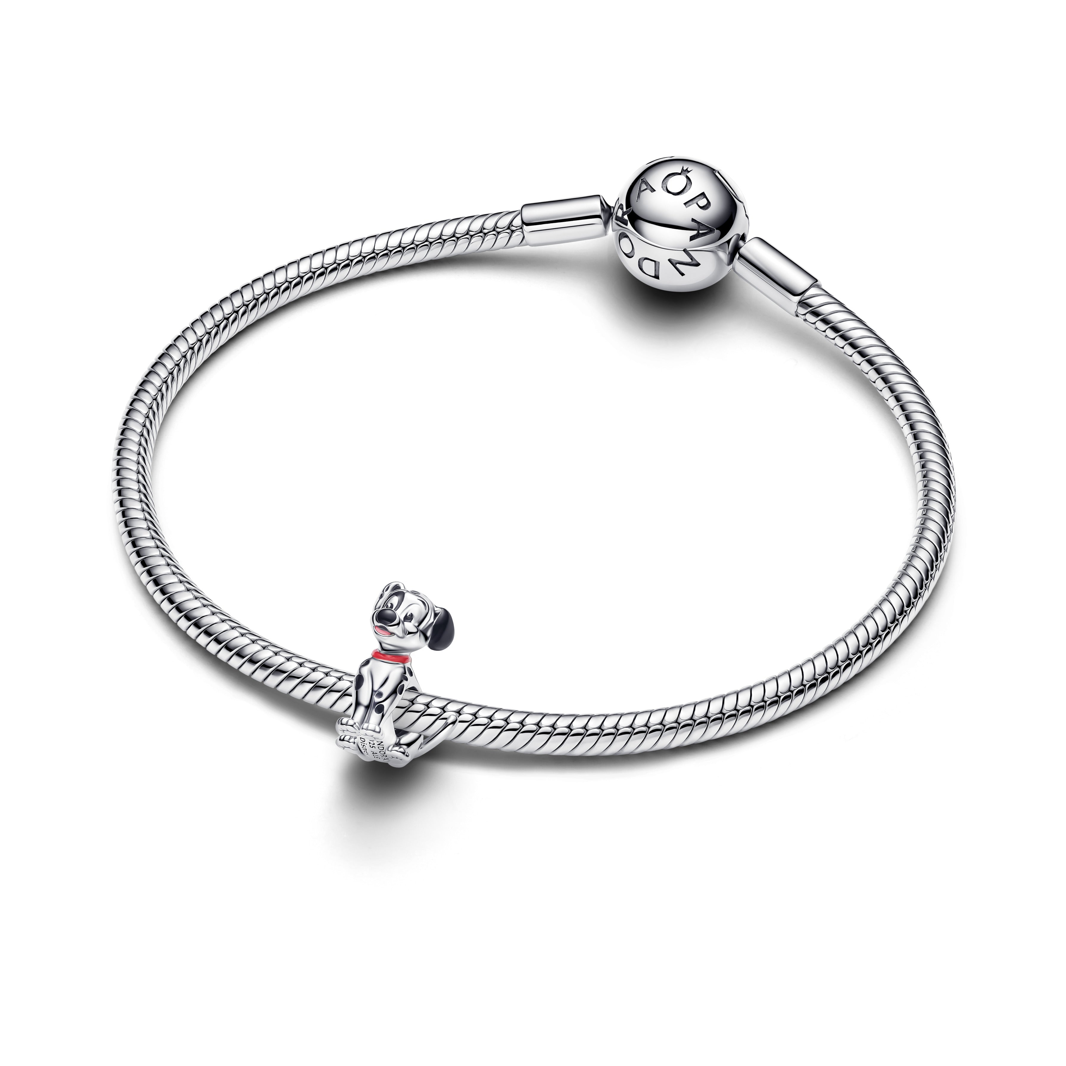 PANDORA Disney 101 Dalmatians Patch Charm Enamel Animals Charms Bracelet Charm Jewelry Gift