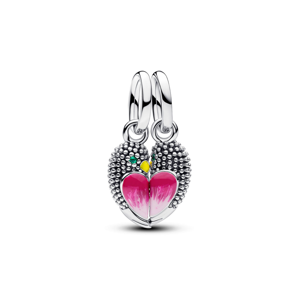 PANDORA Love Birds Splittable Dangle Charm Enamel Animals Charms Bracelet Charm Jewelry Gift
