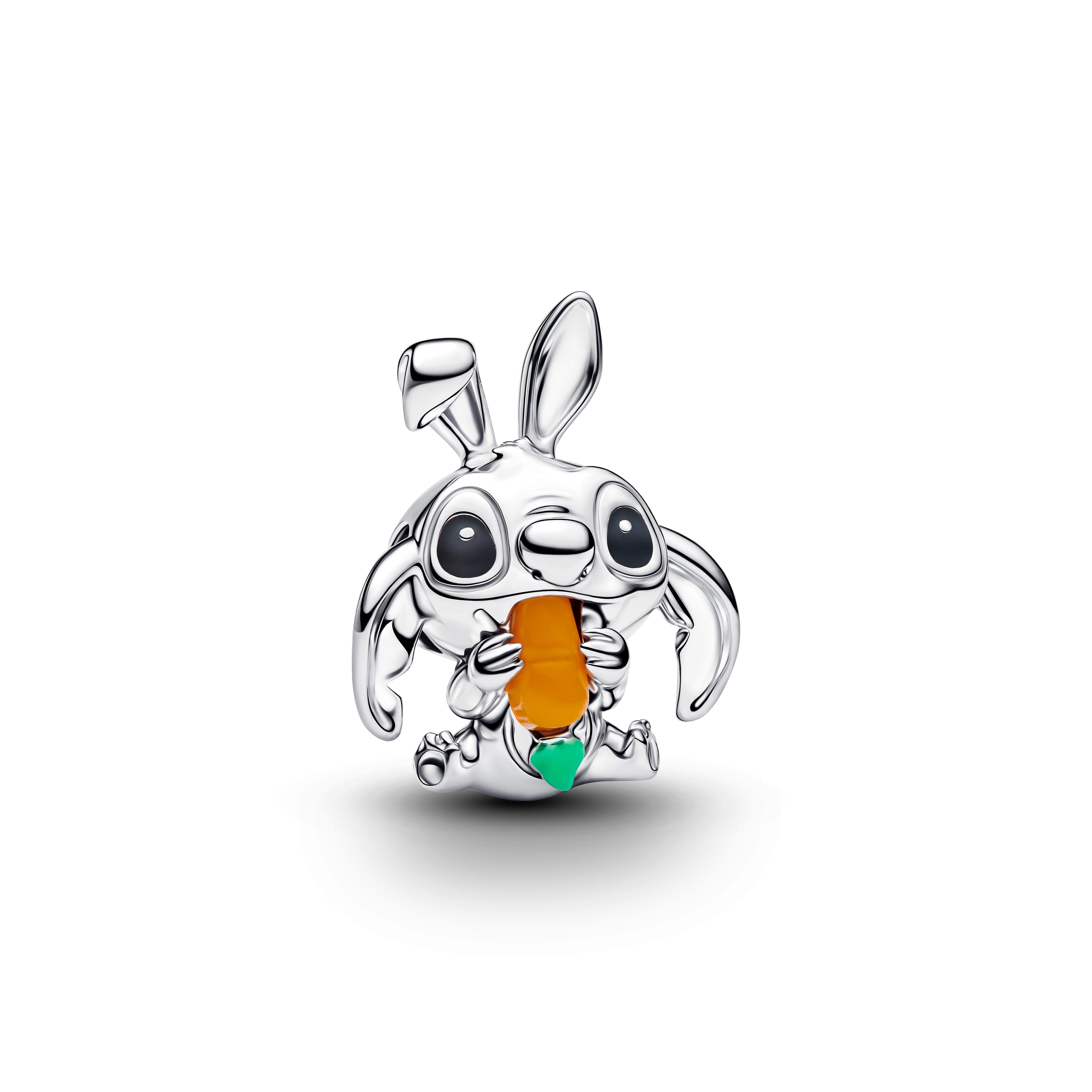 PANDORA Disney Stitch Easter Bunny Charm Enamel Disney X PANDORA Charms Bracelet Charm Jewelry Gift