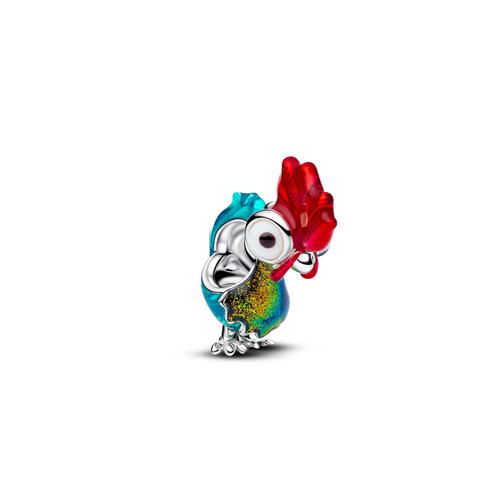 PANDORA Disney Heihei Charm Enamel Animals Charms Bracelet Charm Jewelry Gift