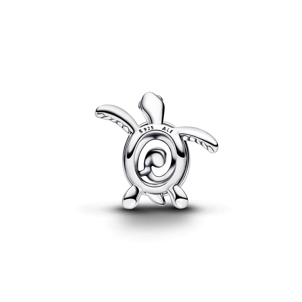 PANDORA Openwork Sea Turtle Charm Enamel Silver Animals Charms Bracelet Charm Jewelry Gift