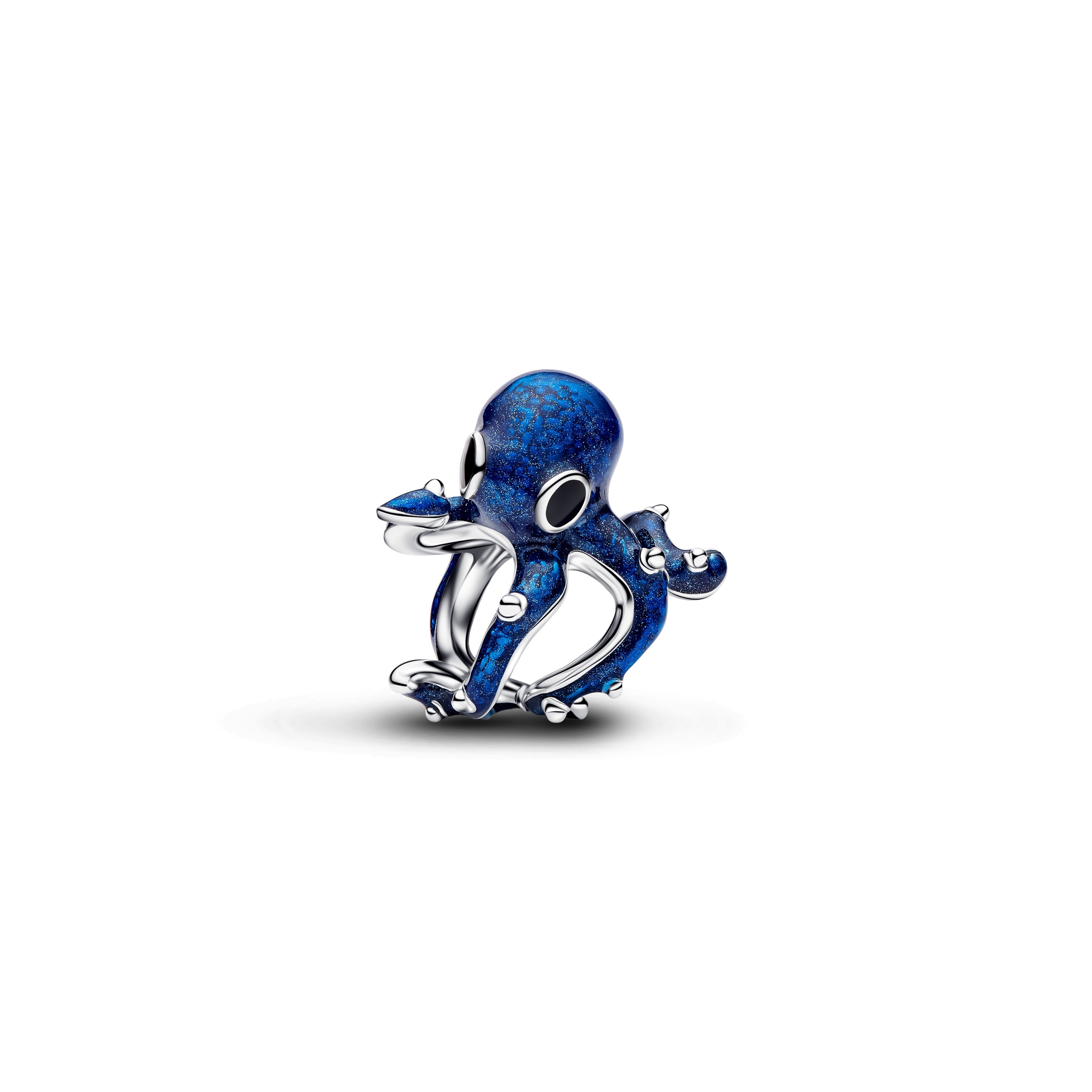 PANDORA Blue Octopus Charm Enamel Animals Charms Bracelet Charm Jewelry Gift