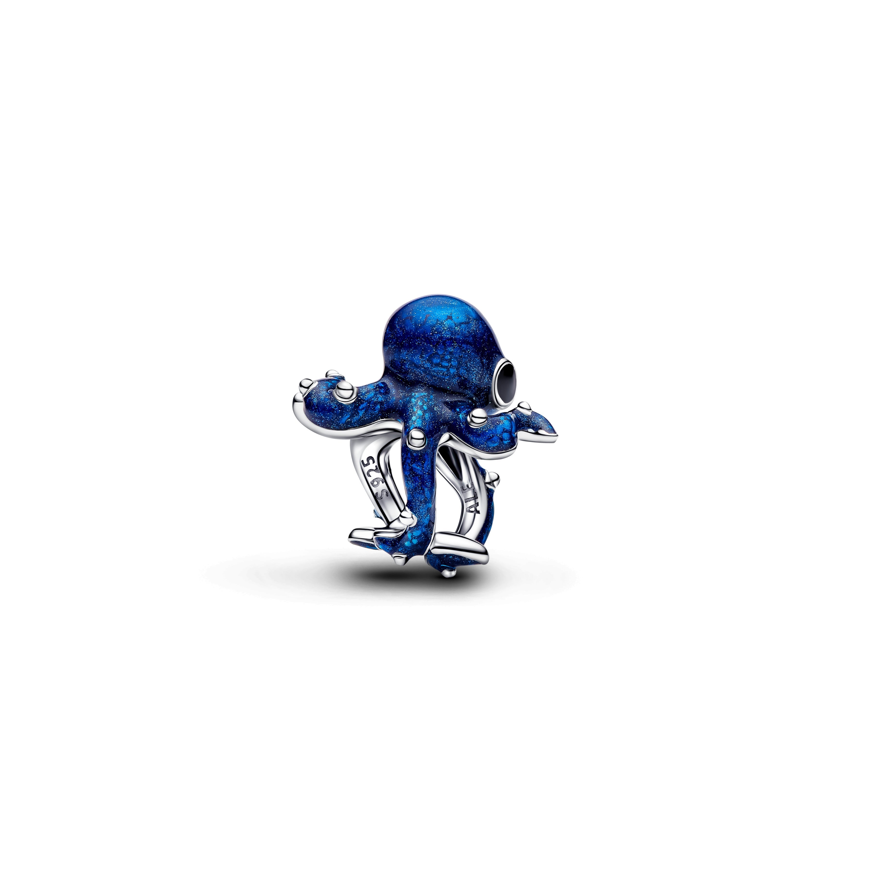 PANDORA Blue Octopus Charm Enamel Animals Charms Bracelet Charm Jewelry Gift