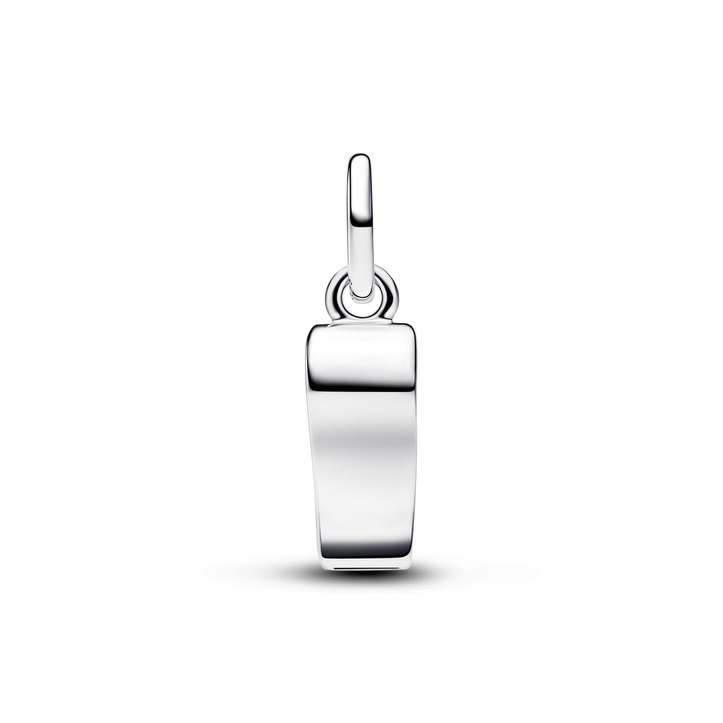 PANDORA Referee Whistle Dangle Charm Sterling Silver Sports Charms Bracelet Charm Jewelry Gift