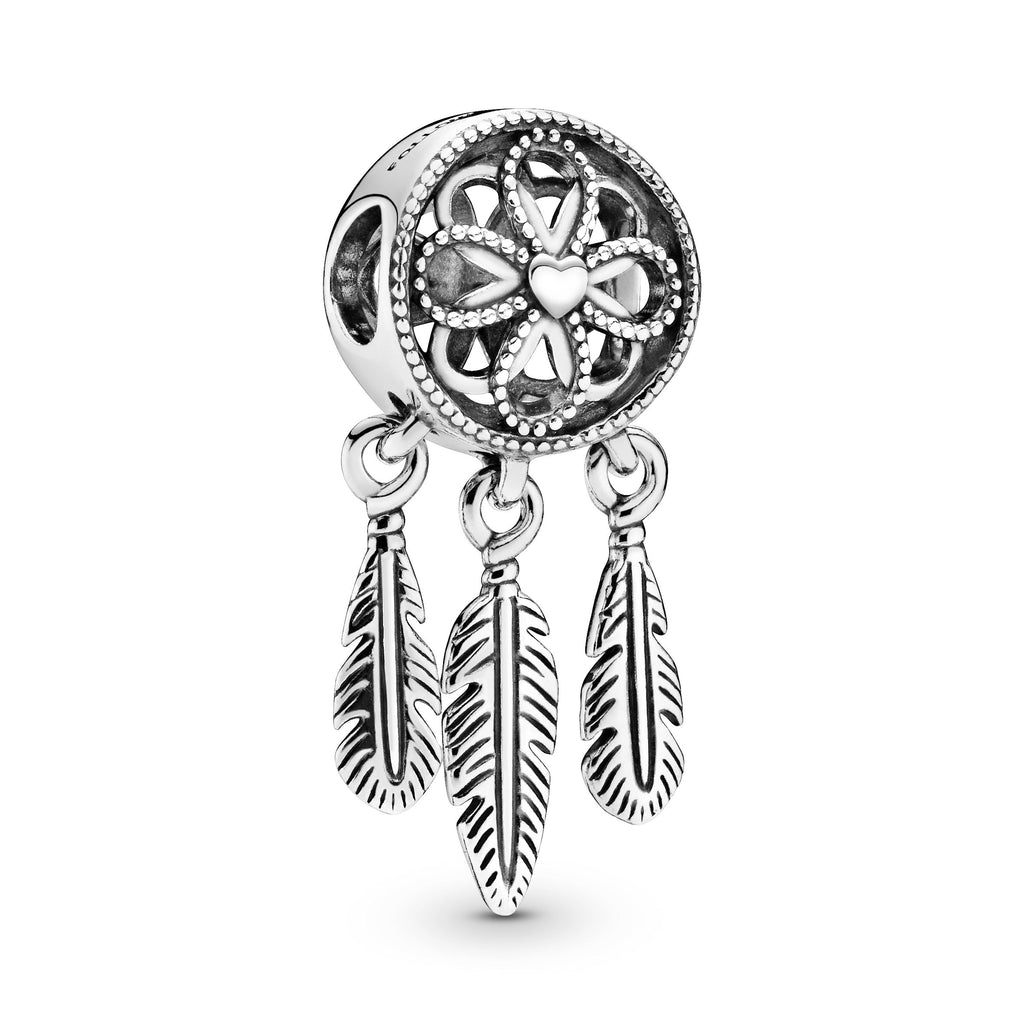 PANDORA Spiritual Dreamcatcher Charm Sterling Silver Charms Bracelet Charm Jewelry Gift