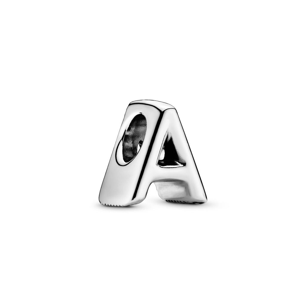 PANDORA Letter A Alphabet Charm Sterling Silver Charms Bracelet Charm Jewelry Gift