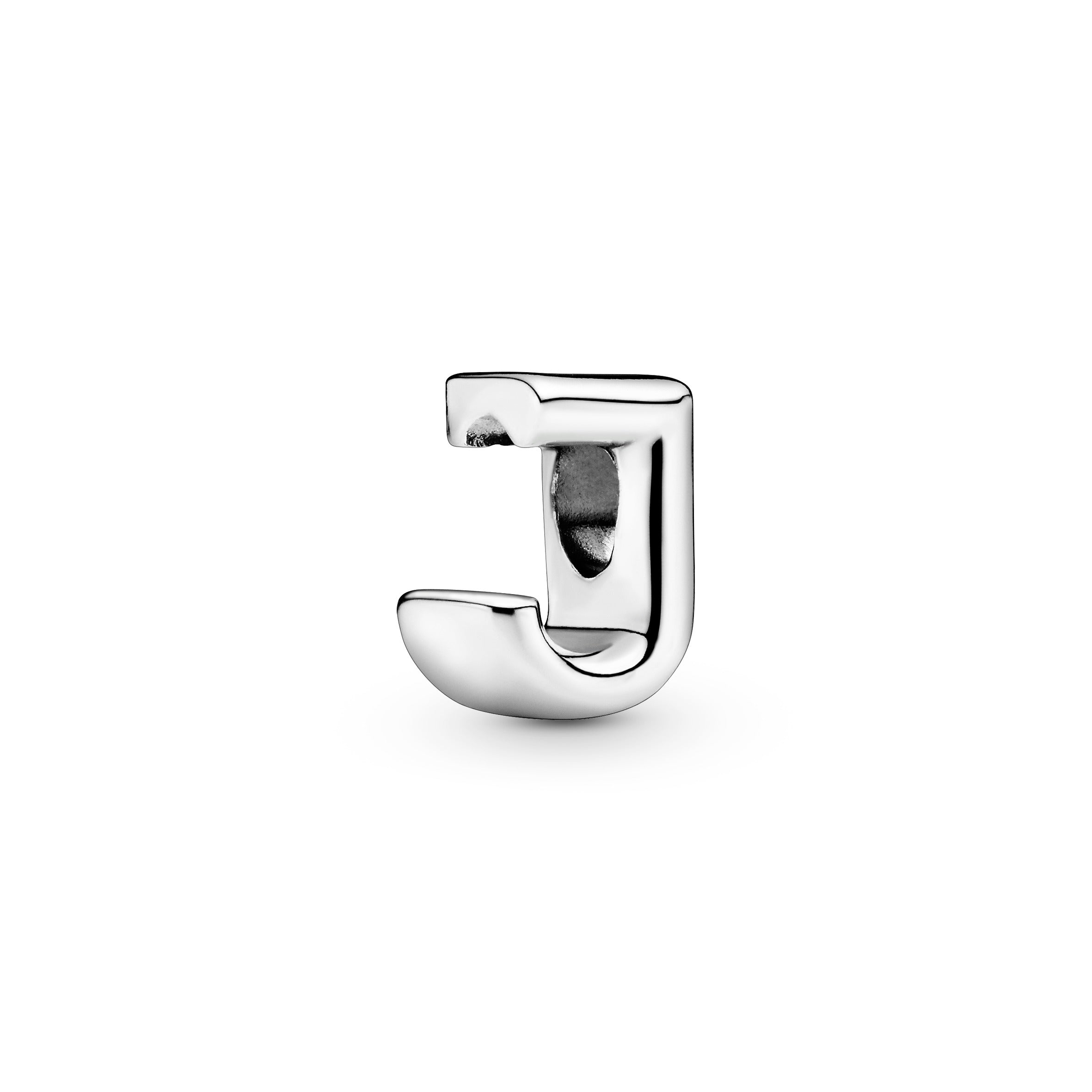 PANDORA Letter J Alphabet Charm Sterling Silver Charms Bracelet Charm Jewelry Gift