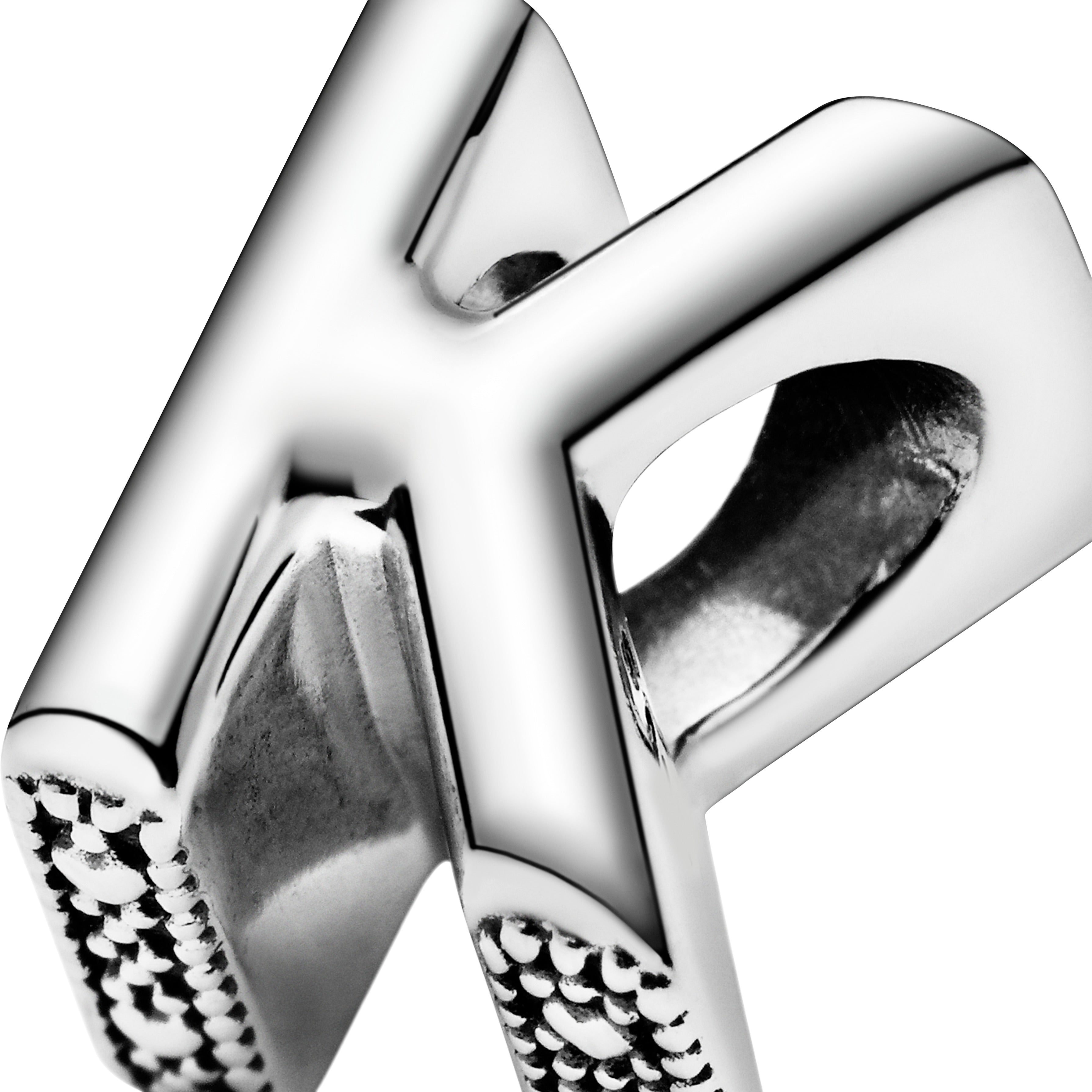 PANDORA Letter K Alphabet Charm Sterling Silver Charms Bracelet Charm Jewelry Gift