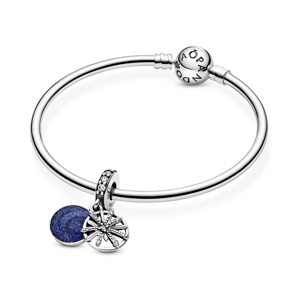 PANDORA Dazzling Wishes Fireworks Dangle Charm Cubic Zirconia Charms Bracelet Charm Jewelry Gift