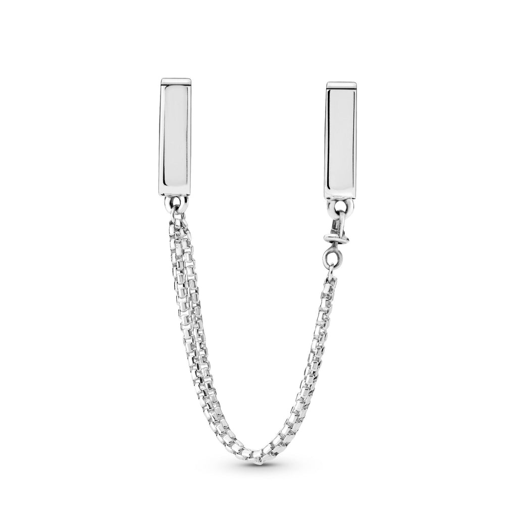 PANDORA Safety Chain Clip Charm Sterling Silver Charms Bracelet Charm Jewelry Gift