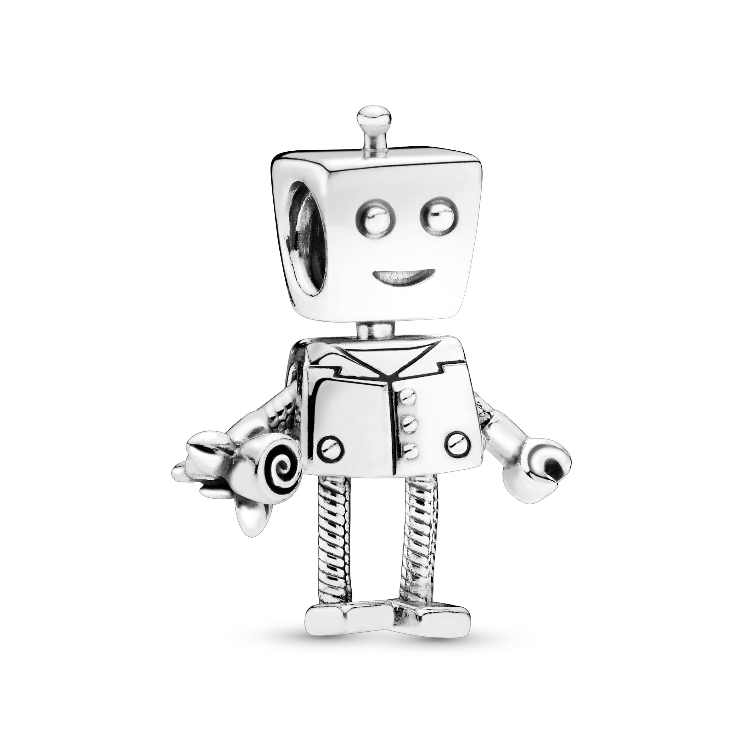 PANDORA Rob Bot Charm Sterling Silver PANDORA Friends Charms Bracelet Charm Jewelry Gift
