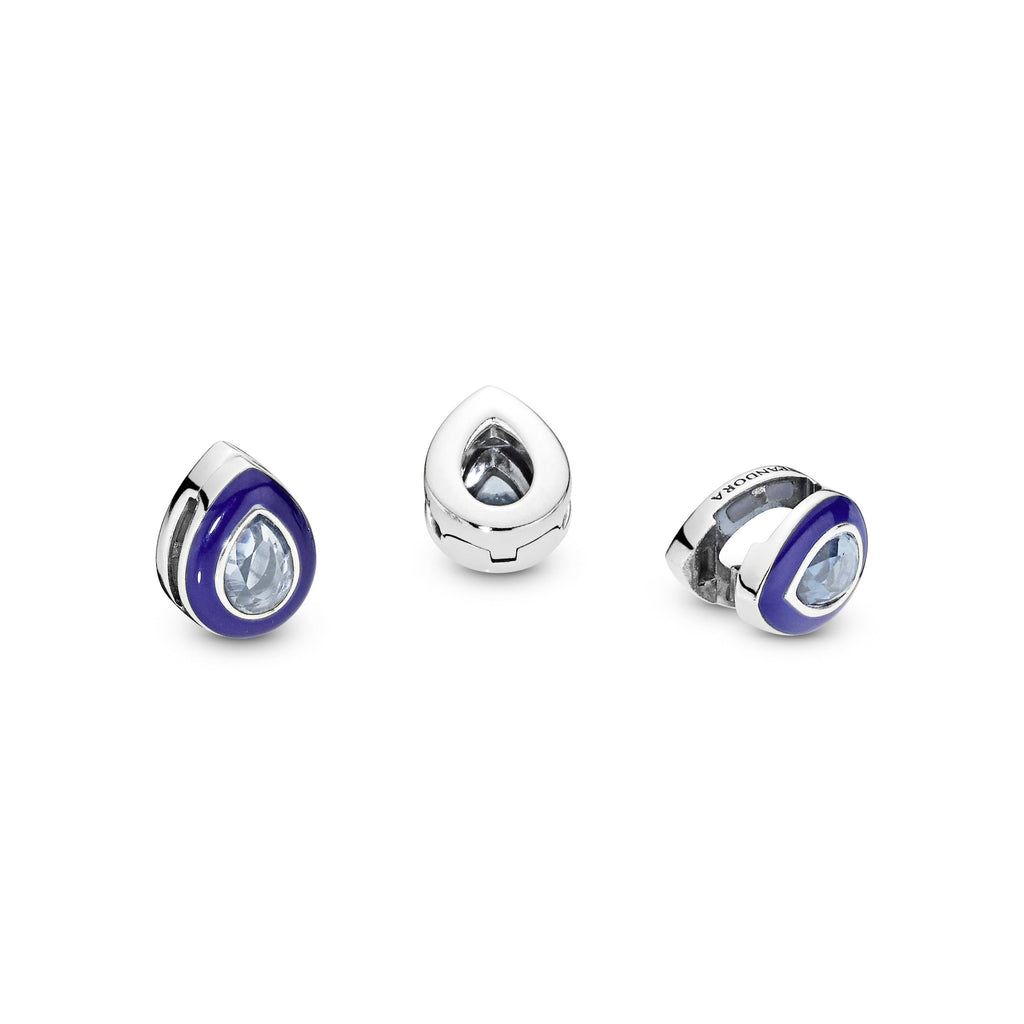 PANDORA Blue Teardrop Charm Cubic Zirconia Symbols And Colours Charms Bracelet Charm Jewelry Gift