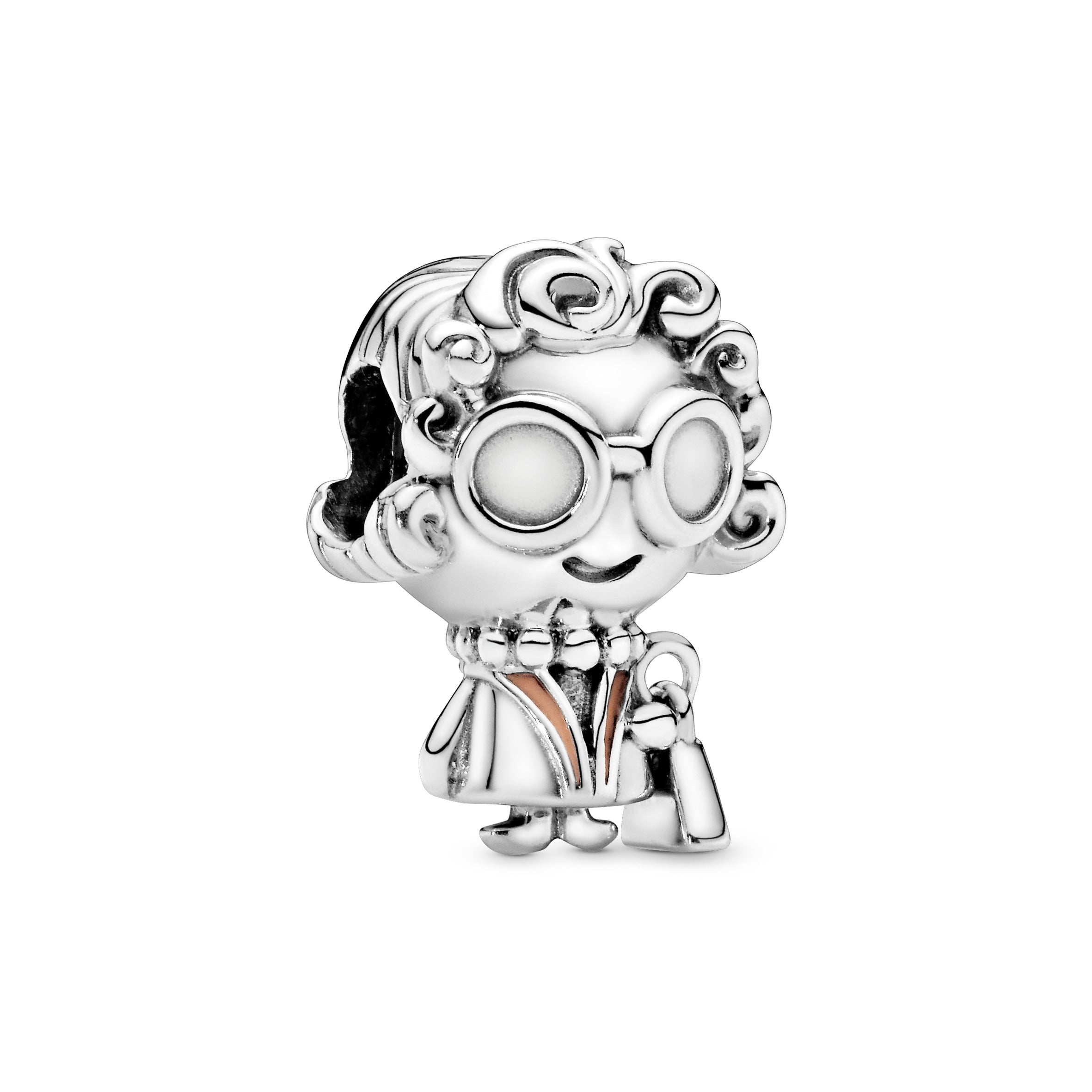 PANDORA Grandma Charm Enamel Multi-colour Family And Friends Charms Bracelet Charm Jewelry Gift
