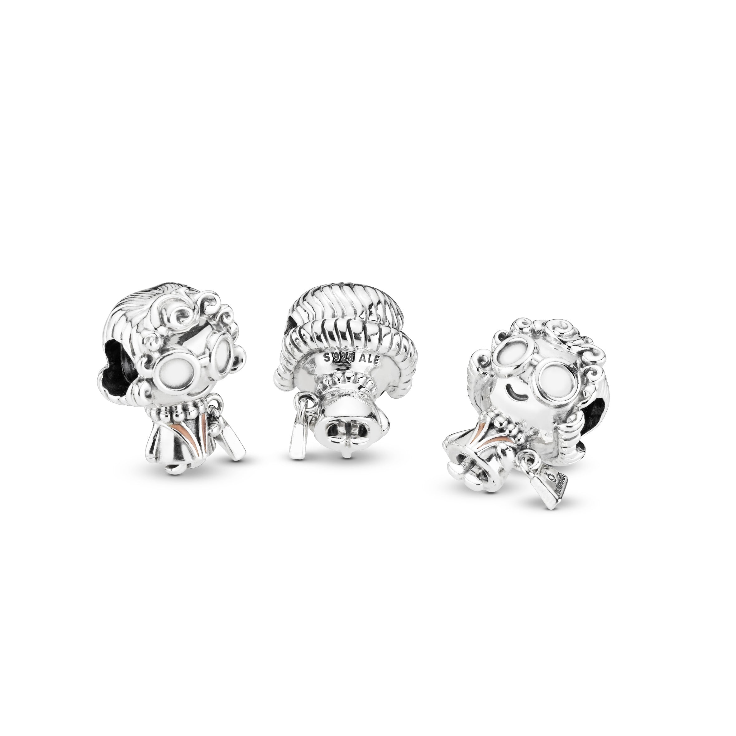 PANDORA Grandma Charm Enamel Multi-colour Family And Friends Charms Bracelet Charm Jewelry Gift