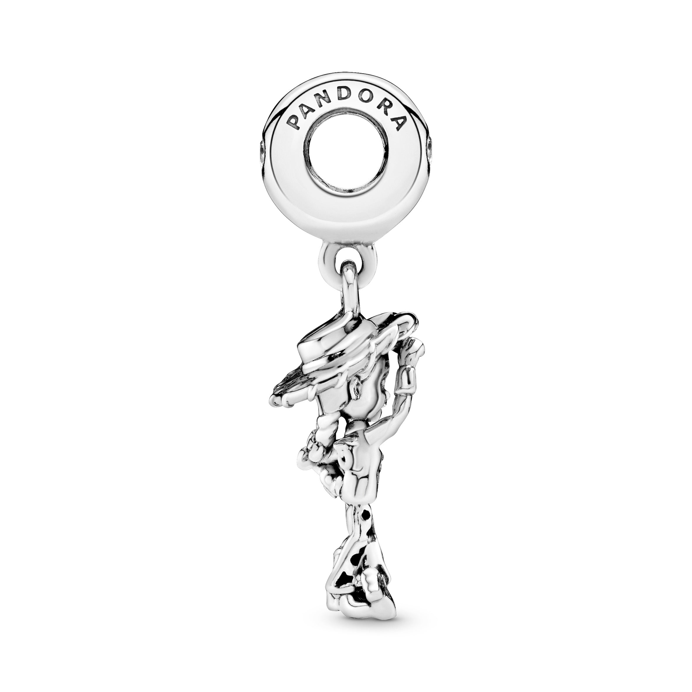 PANDORA Disney Pixar Toy Story Jessie Dangle Charm Cubic Zirconia Silver Charms Bracelet Charm Jewelry Gift