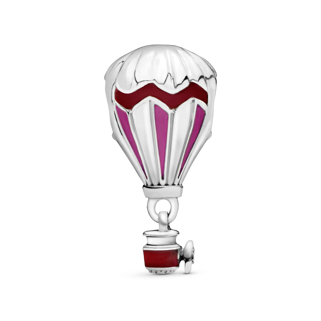 PANDORA Red Hot Air Balloon Travel Charm Enamel Charms Bracelet Charm Jewelry Gift