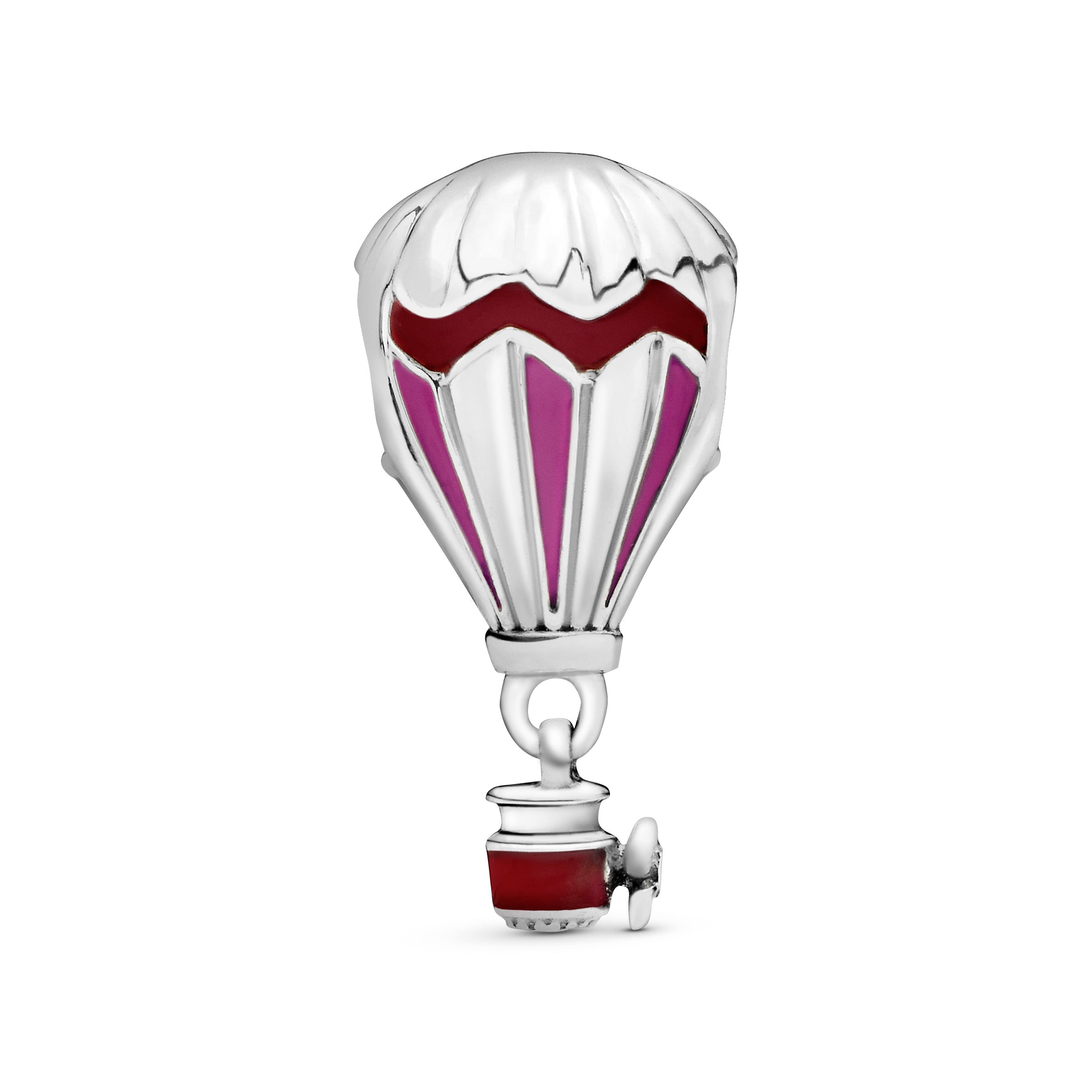 PANDORA Red Hot Air Balloon Travel Charm Enamel Charms Bracelet Charm Jewelry Gift