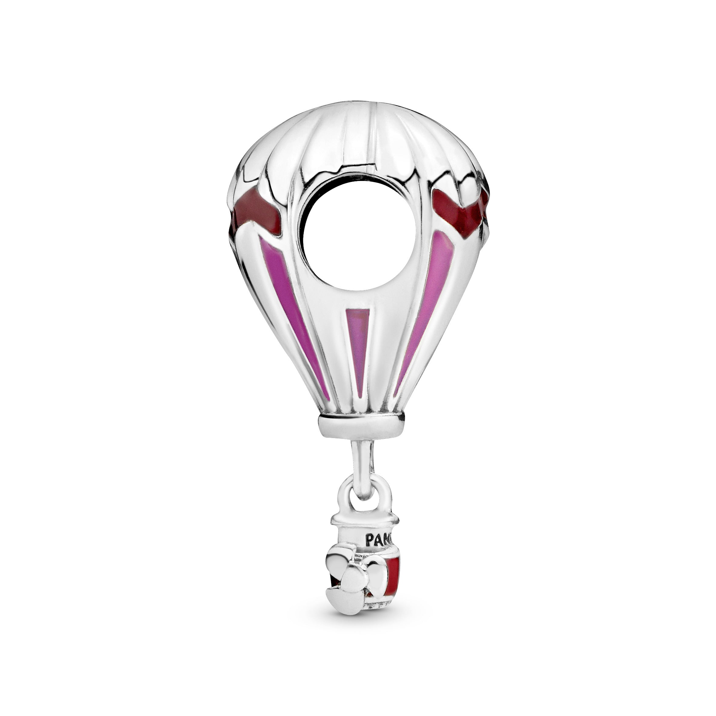 PANDORA Red Hot Air Balloon Travel Charm Enamel Charms Bracelet Charm Jewelry Gift