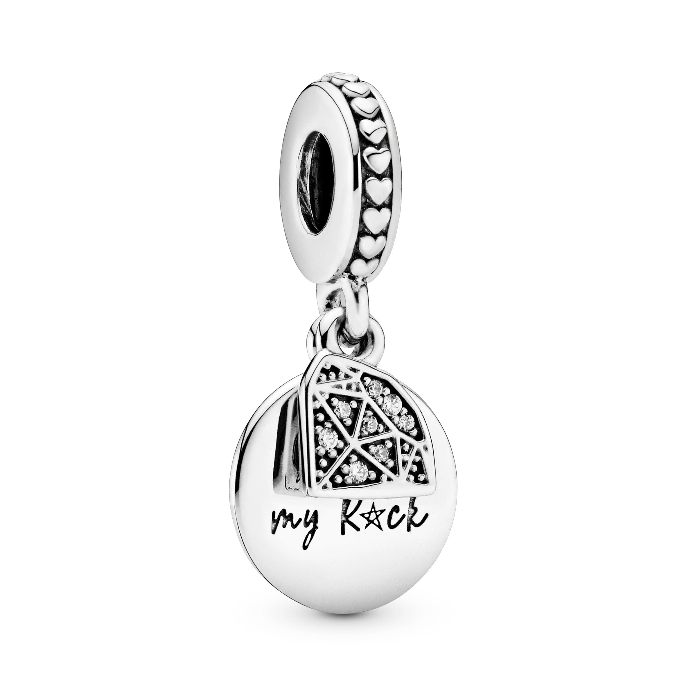 PANDORA My Rock Dangle Charm Nature Charms Bracelet Charm Jewelry Gift