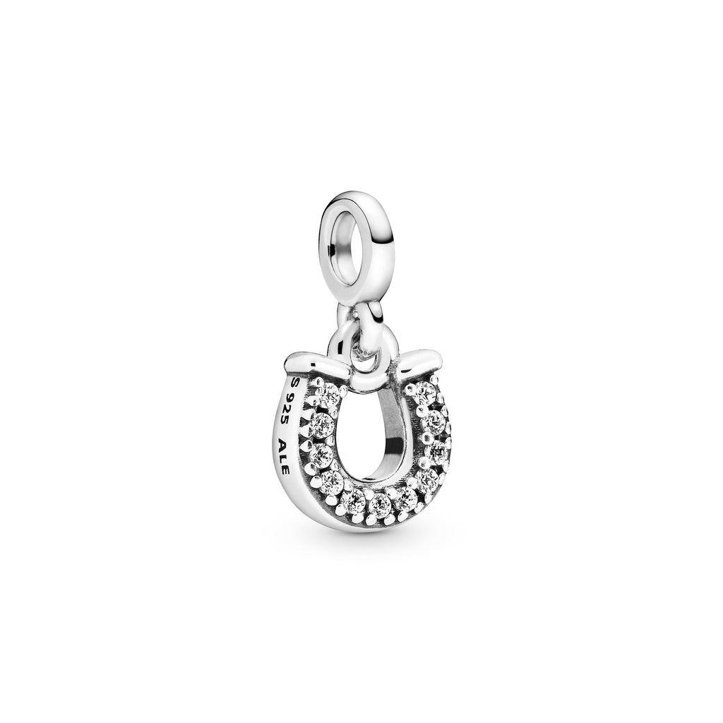 PANDORA ME Lucky Horseshoe Mini Dangle Sterling Silver Charms Bracelet Charm Jewelry Gift