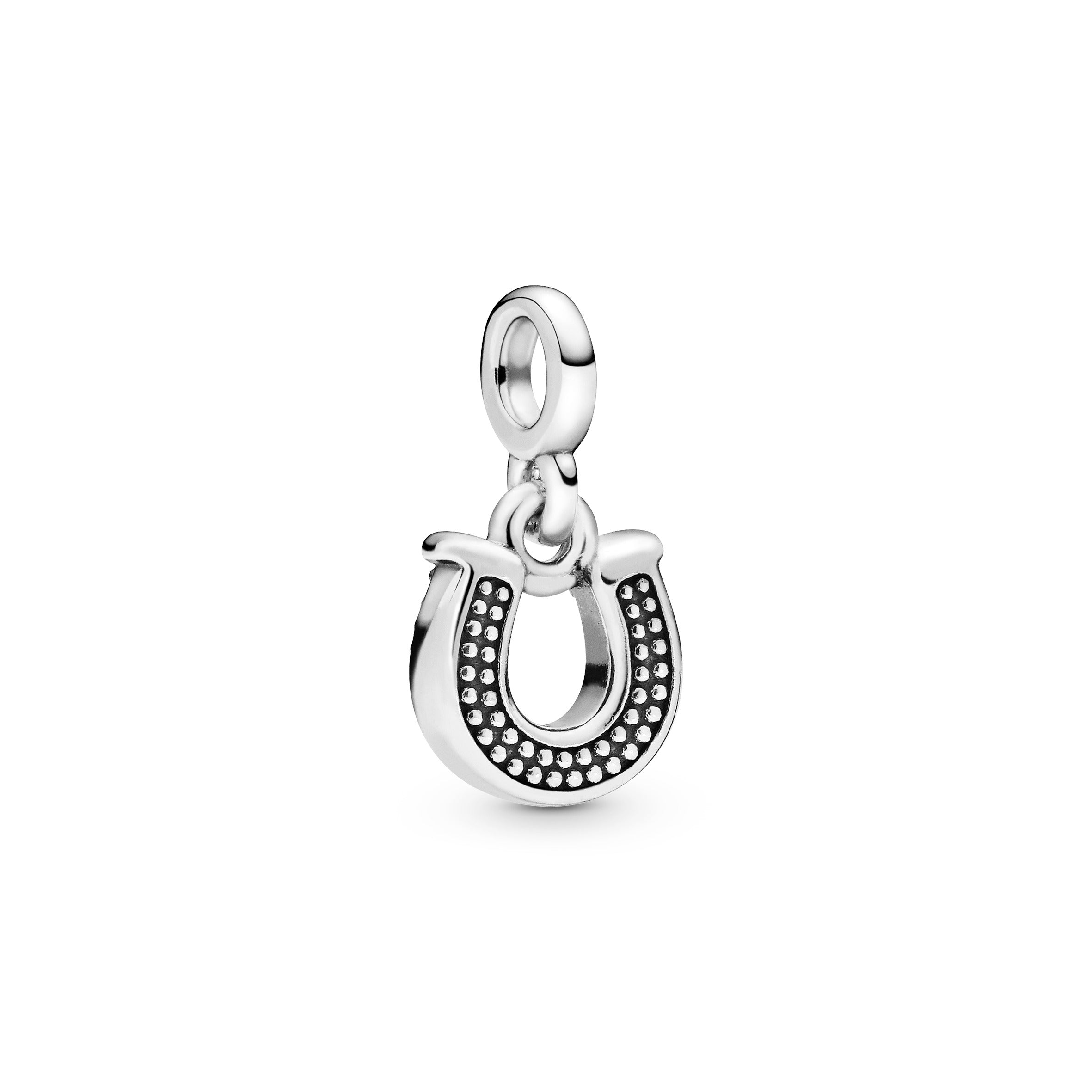 PANDORA ME Lucky Horseshoe Mini Dangle Sterling Silver Charms Bracelet Charm Jewelry Gift