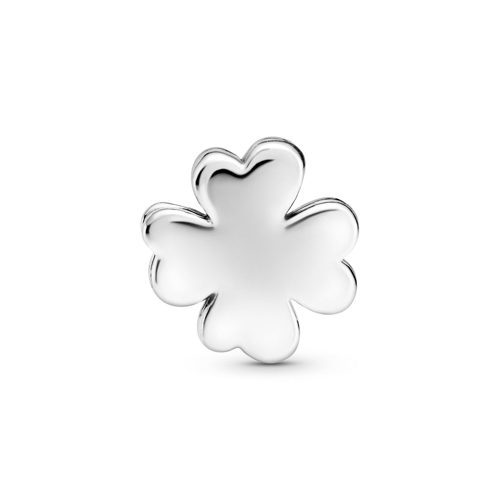 PANDORA Pavé Four-Leaf Clover Clip Charm Cubic Zirconia Green Charms Bracelet Charm Jewelry Gift