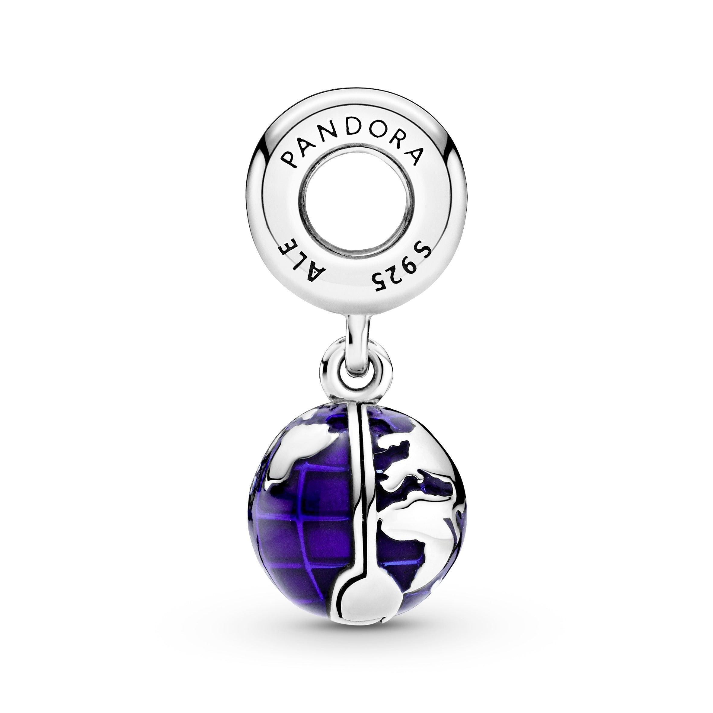 PANDORA Our Blue Planet Dangle Charm Enamel Charms Bracelet Charm Jewelry Gift