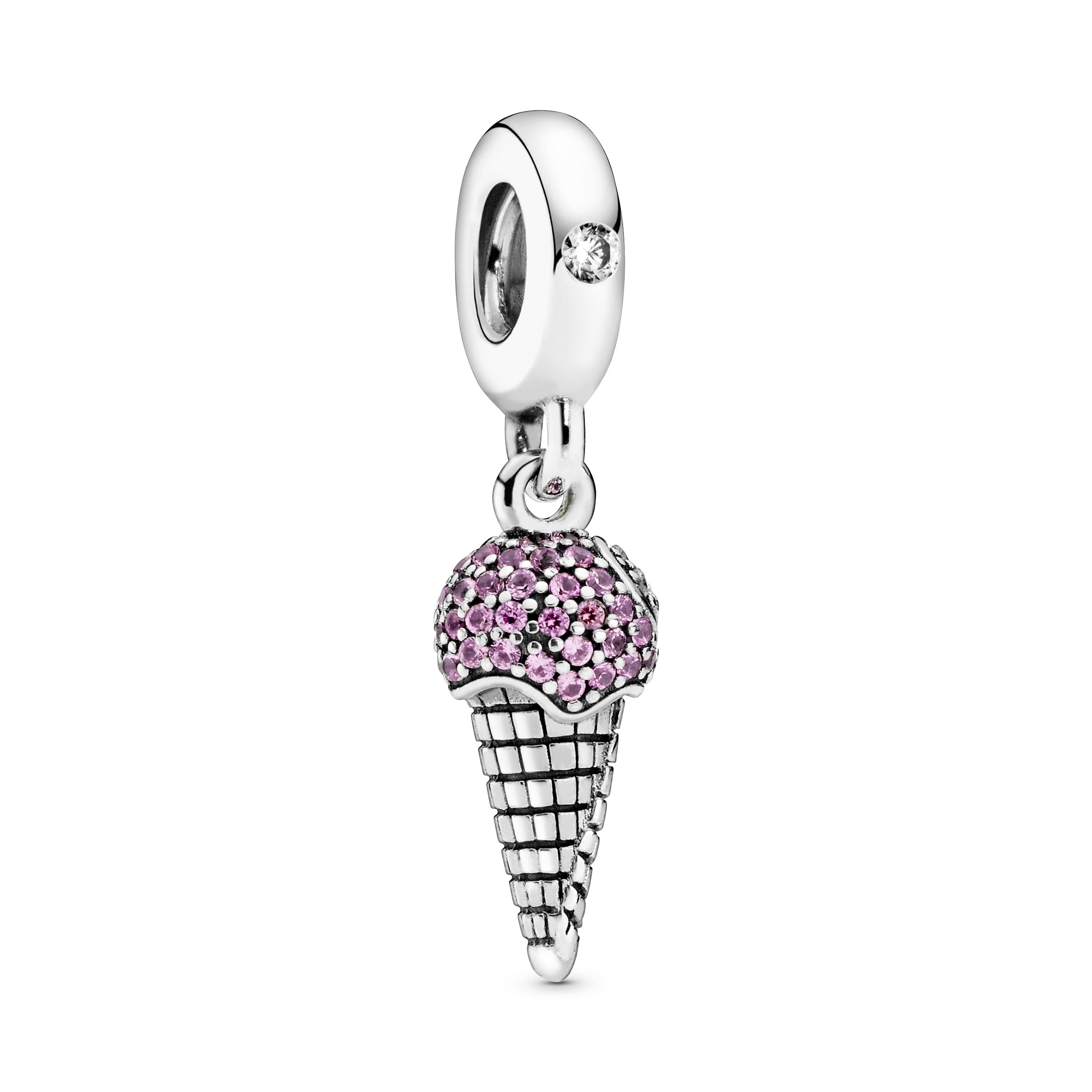 PANDORA Pavé Ice Cream Cone Dangle Charm Charms Bracelet Charm Jewelry Gift