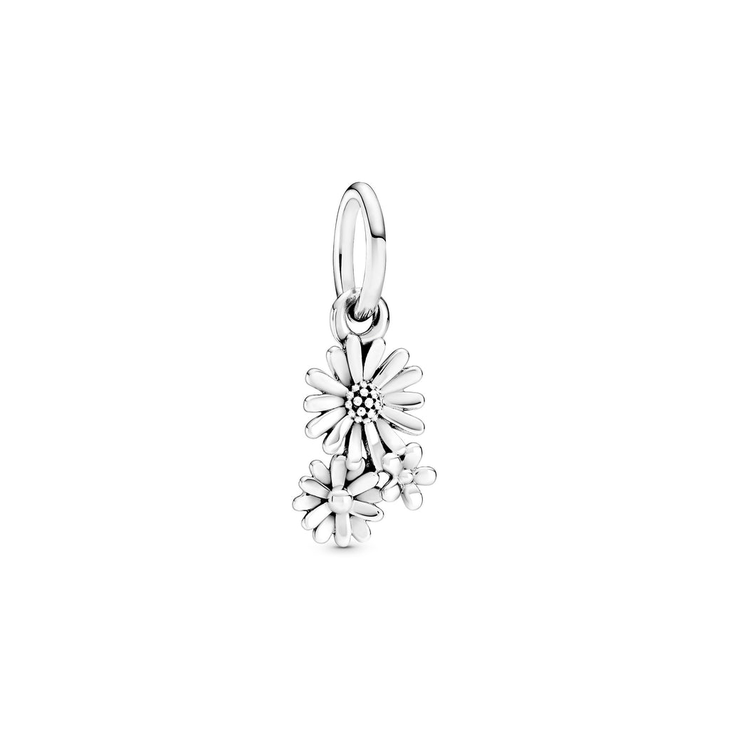 PANDORA Daisy Flower Bouquet Dangle Charm Charms Bracelet Charm Jewelry Gift