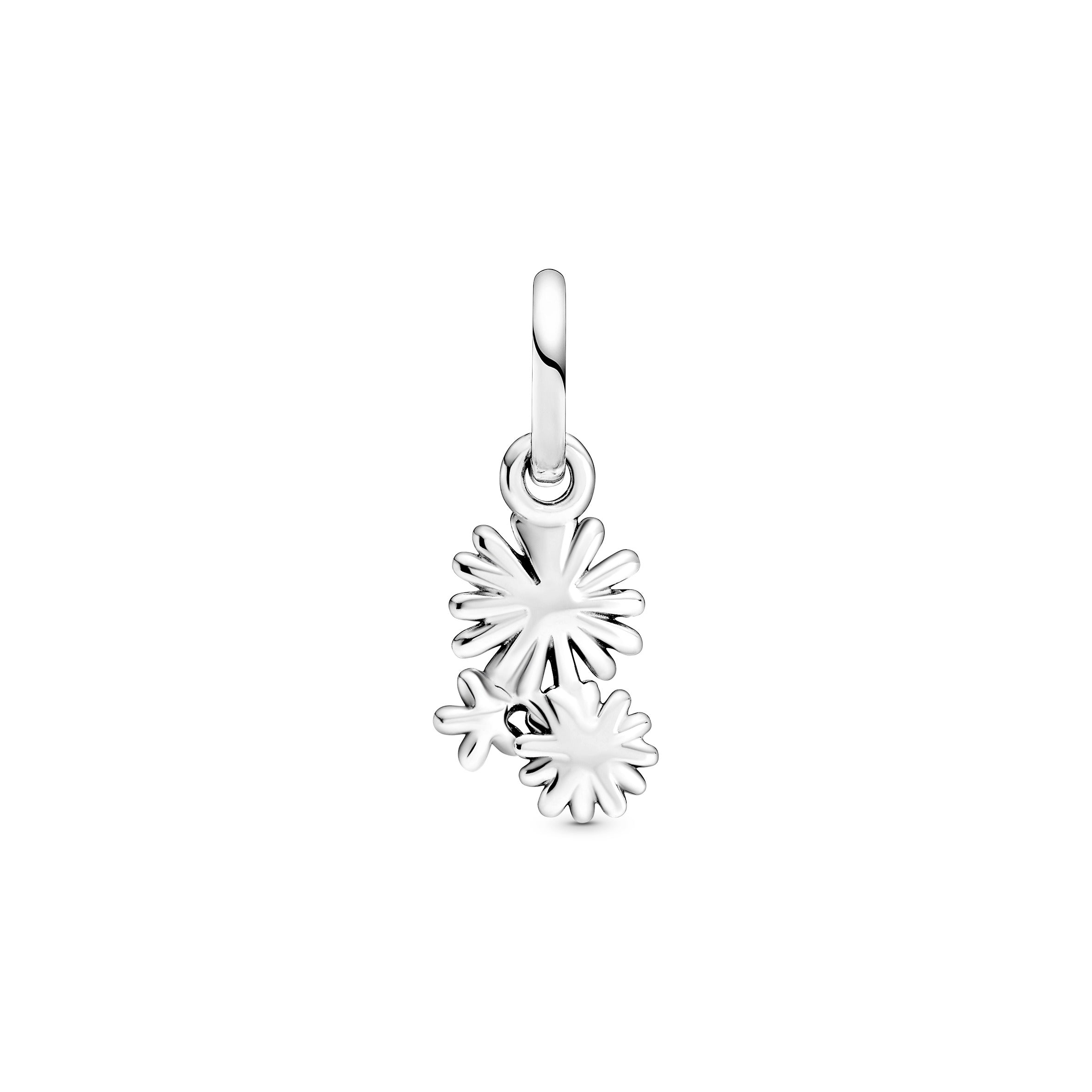 PANDORA Daisy Flower Bouquet Dangle Charm Charms Bracelet Charm Jewelry Gift