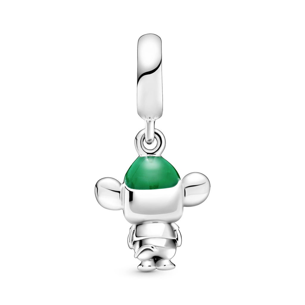 PANDORA Disney Cinderella Gus Mouse Dangle Charm Enamel Green Disney X PANDORA Charms Bracelet Charm Jewelry Gift