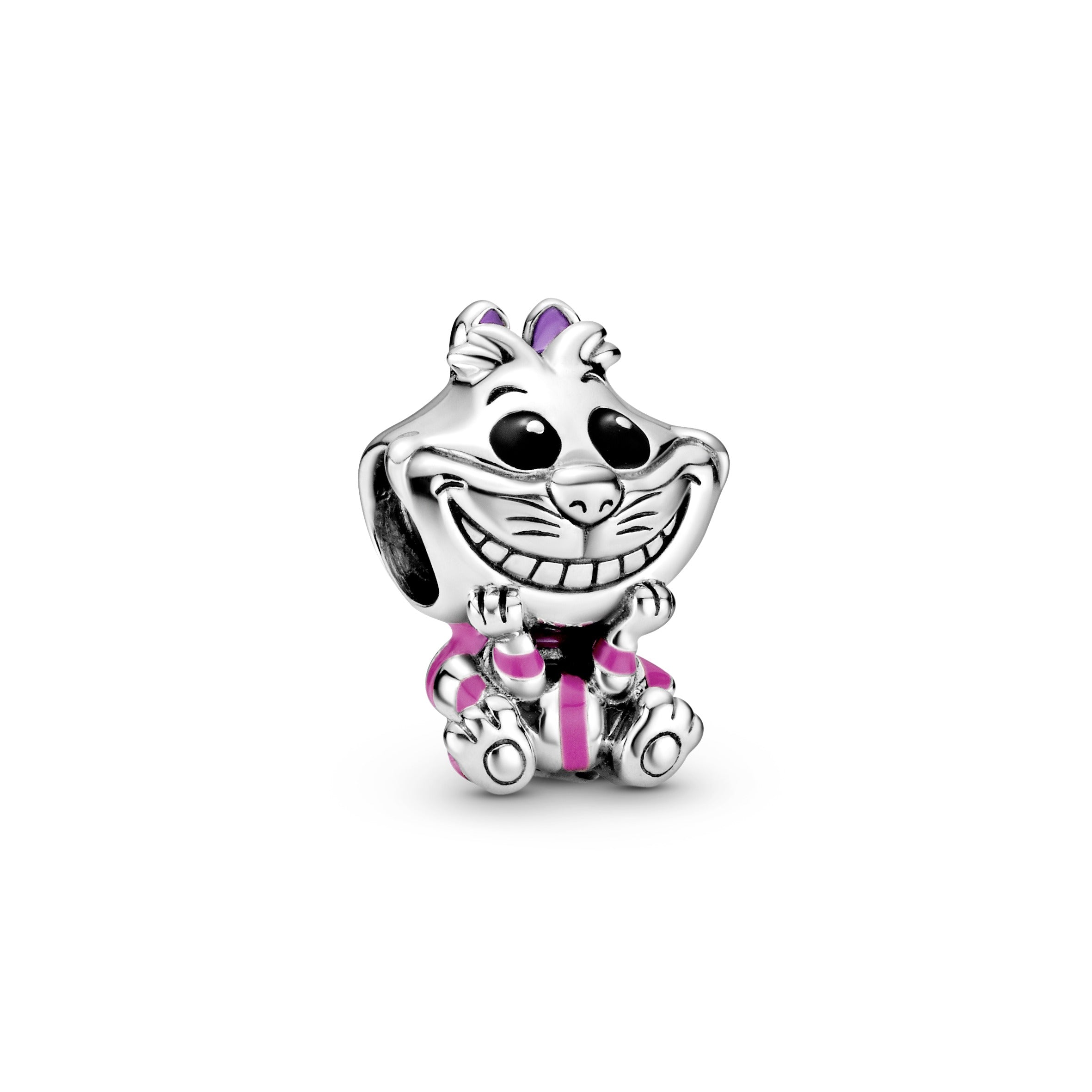 PANDORA Disney Alice In Wonderland Cheshire Cat Charm Enamel Charms Bracelet Charm Jewelry Gift