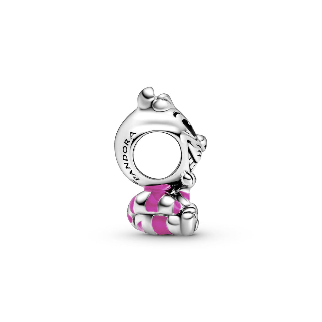 PANDORA Disney Alice In Wonderland Cheshire Cat Charm Enamel Charms Bracelet Charm Jewelry Gift
