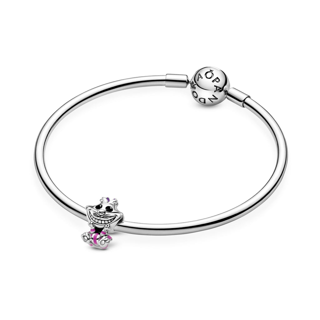 PANDORA Disney Alice In Wonderland Cheshire Cat Charm Enamel Charms Bracelet Charm Jewelry Gift