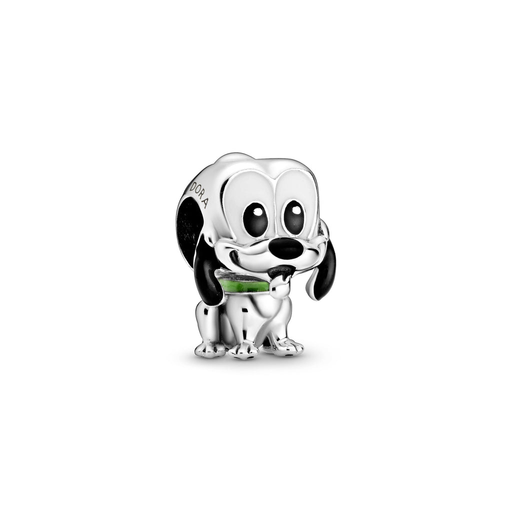 PANDORA Disney Pluto Charm Enamel Charms Bracelet Charm Jewelry Gift