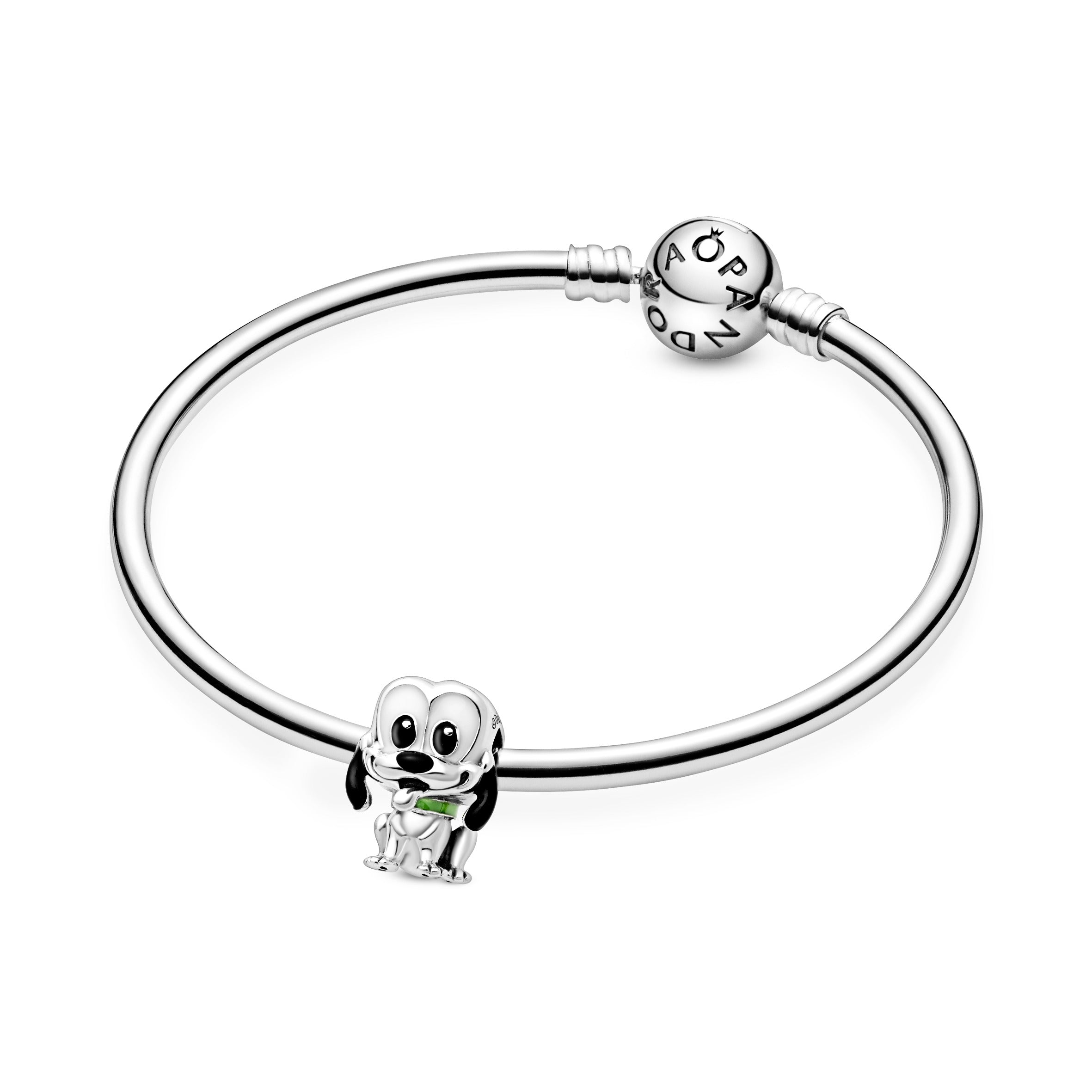 PANDORA Disney Pluto Charm Enamel Charms Bracelet Charm Jewelry Gift