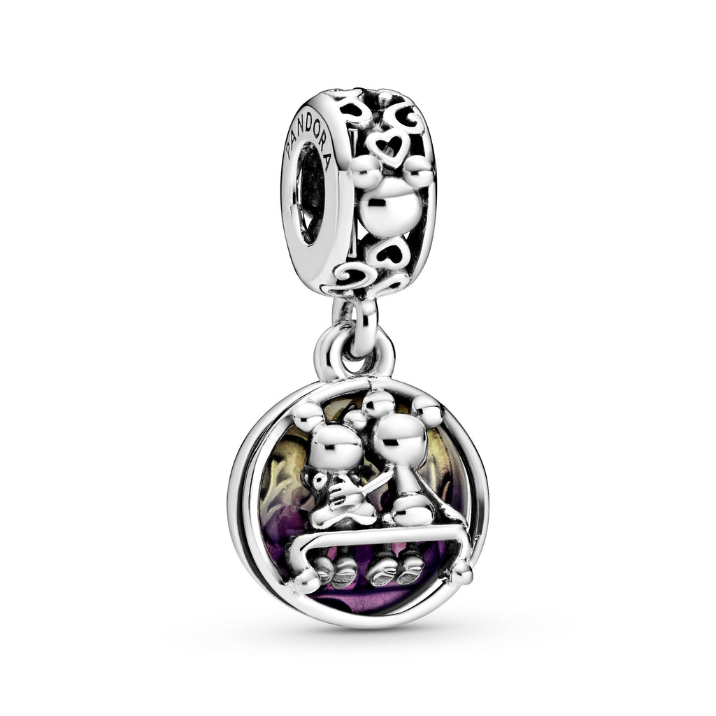 PANDORA Disney Mickey Mouse And Minnie Mouse Happily Ever After Dangle Charm Enamel Charms Bracelet Charm Jewelry Gift