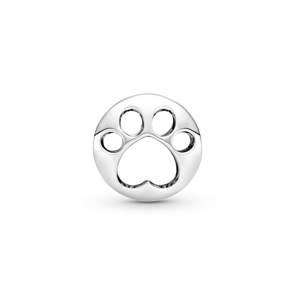 PANDORA Openwork Paw Print Charm Charms Bracelet Charm Jewelry Gift