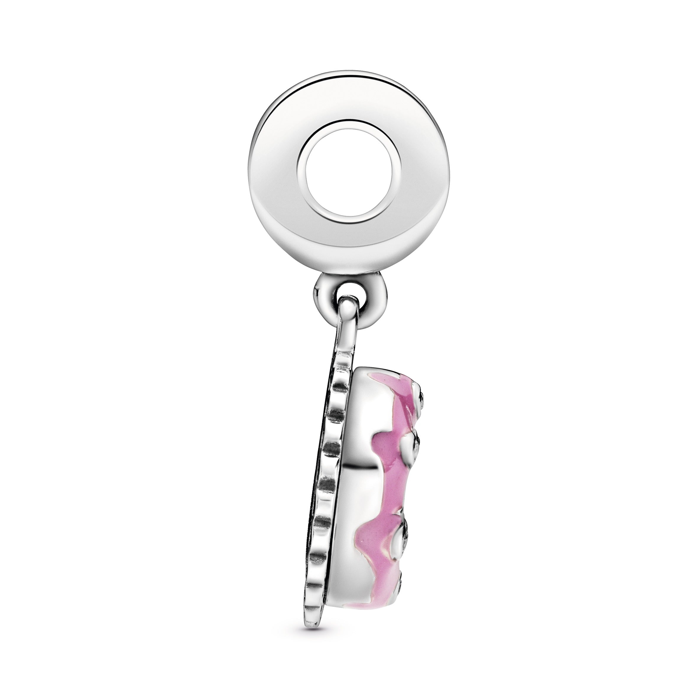 PANDORA Pink Birthday Cake Dangle Charm Cubic Zirconia Birthdays Charms Bracelet Charm Jewelry Gift