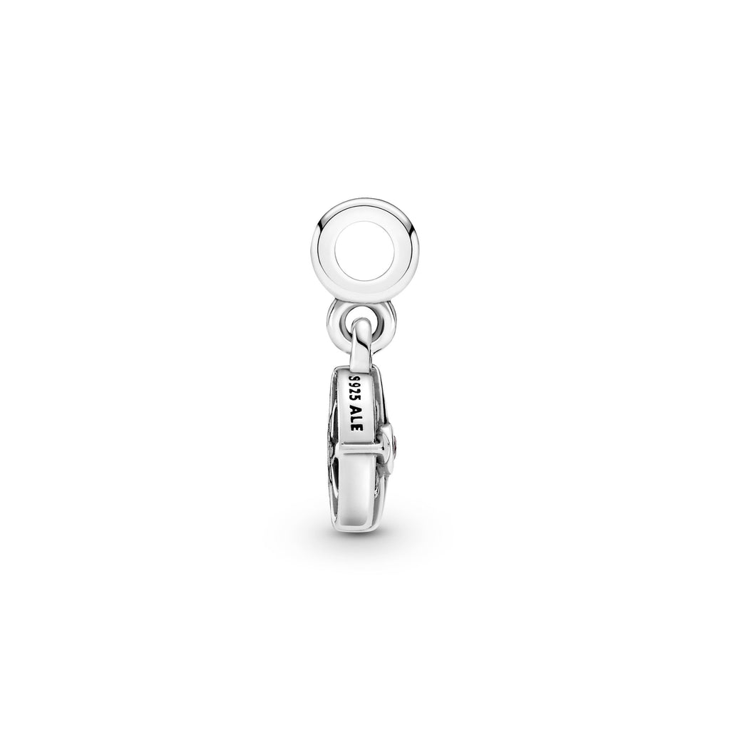 PANDORA My Compass Dangle Charm Crystals Pink Charms Bracelet Charm Jewelry Gift
