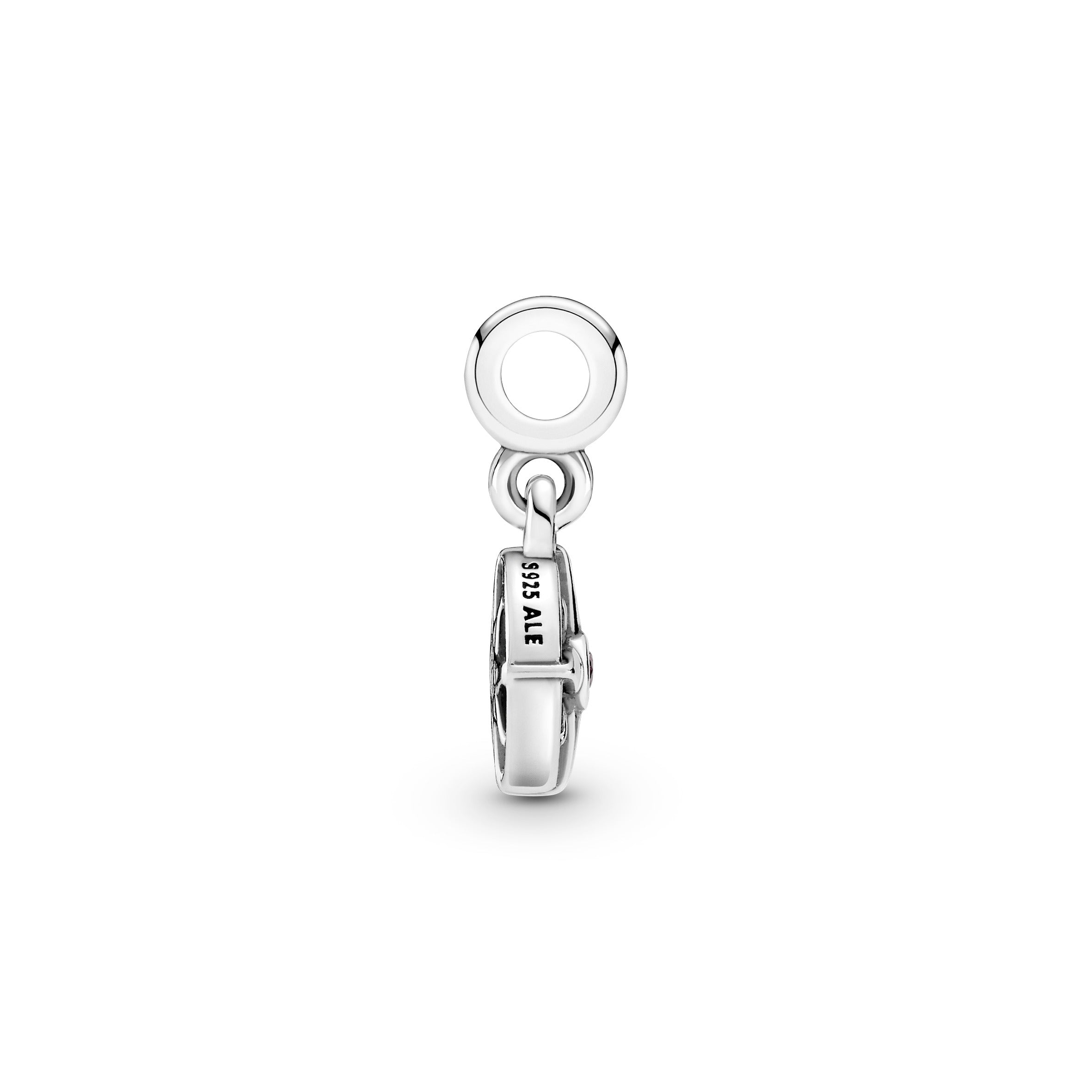 PANDORA My Compass Dangle Charm Crystals Pink Charms Bracelet Charm Jewelry Gift