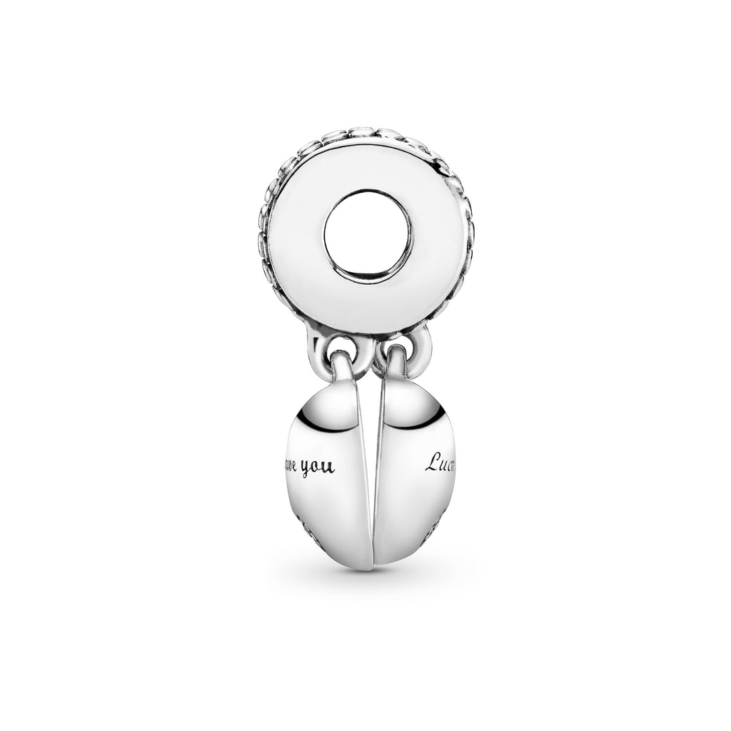 PANDORA Daughter- And Mother In Law Split Dangle Charm Cubic Zirconia Family And Friends Charms Bracelet Charm Jewelry Gift