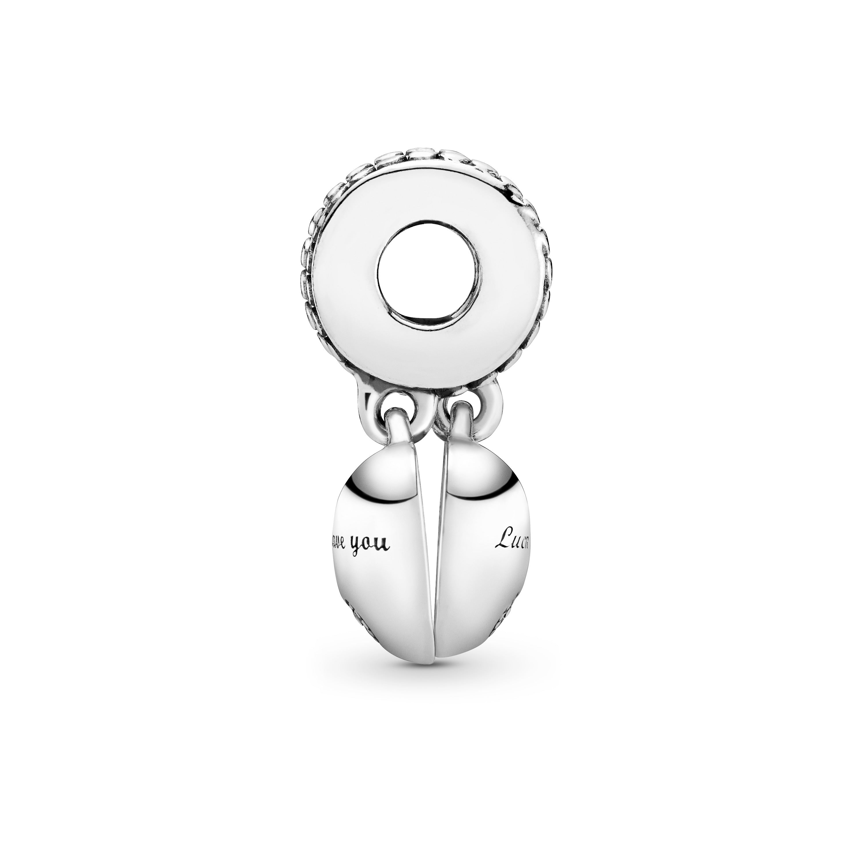 PANDORA Daughter- And Mother In Law Split Dangle Charm Cubic Zirconia Family And Friends Charms Bracelet Charm Jewelry Gift