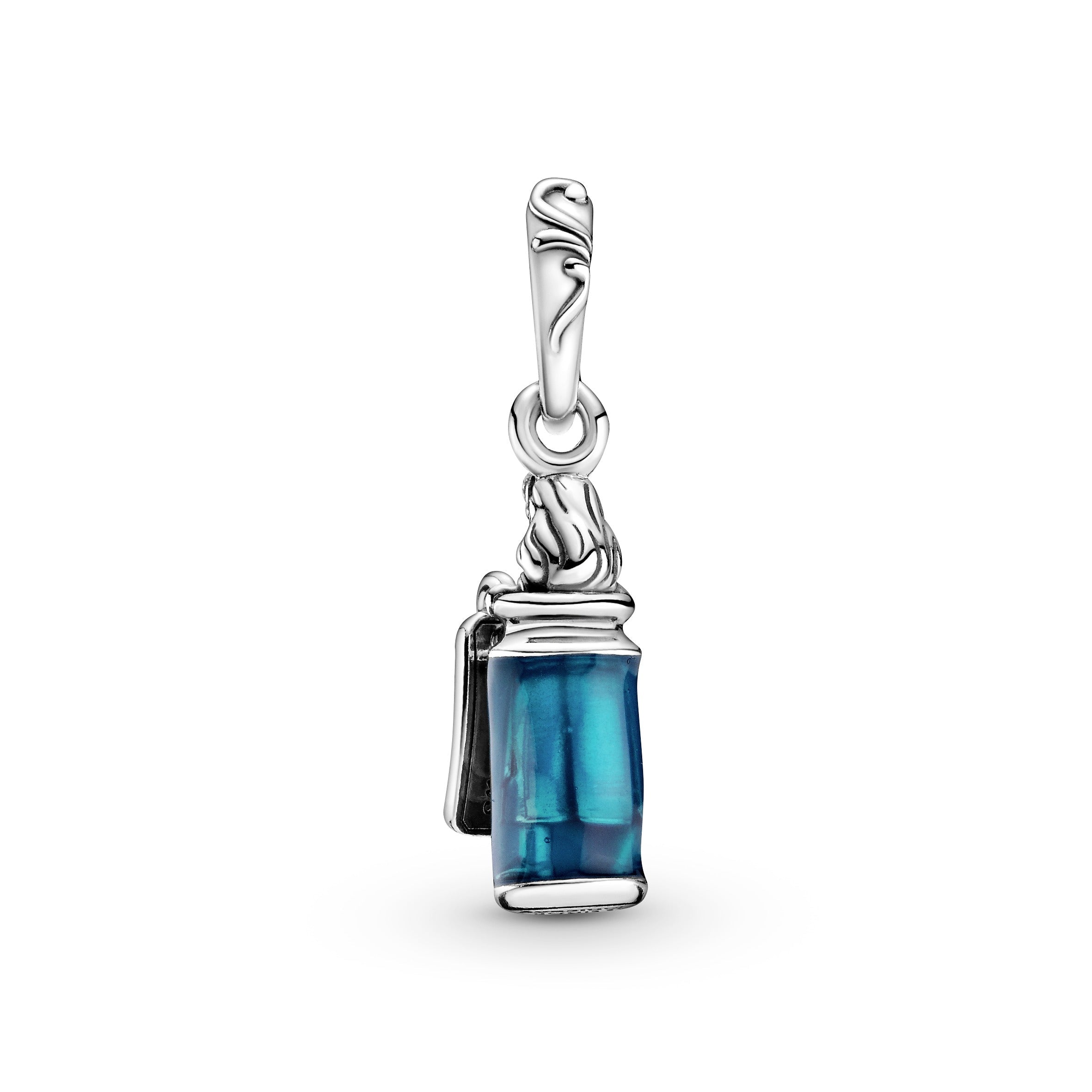 PANDORA Disney Alice In Wonderland Drink Me Dangle Charm Enamel Blue Disney X PANDORA Charms Bracelet Charm Jewelry Gift
